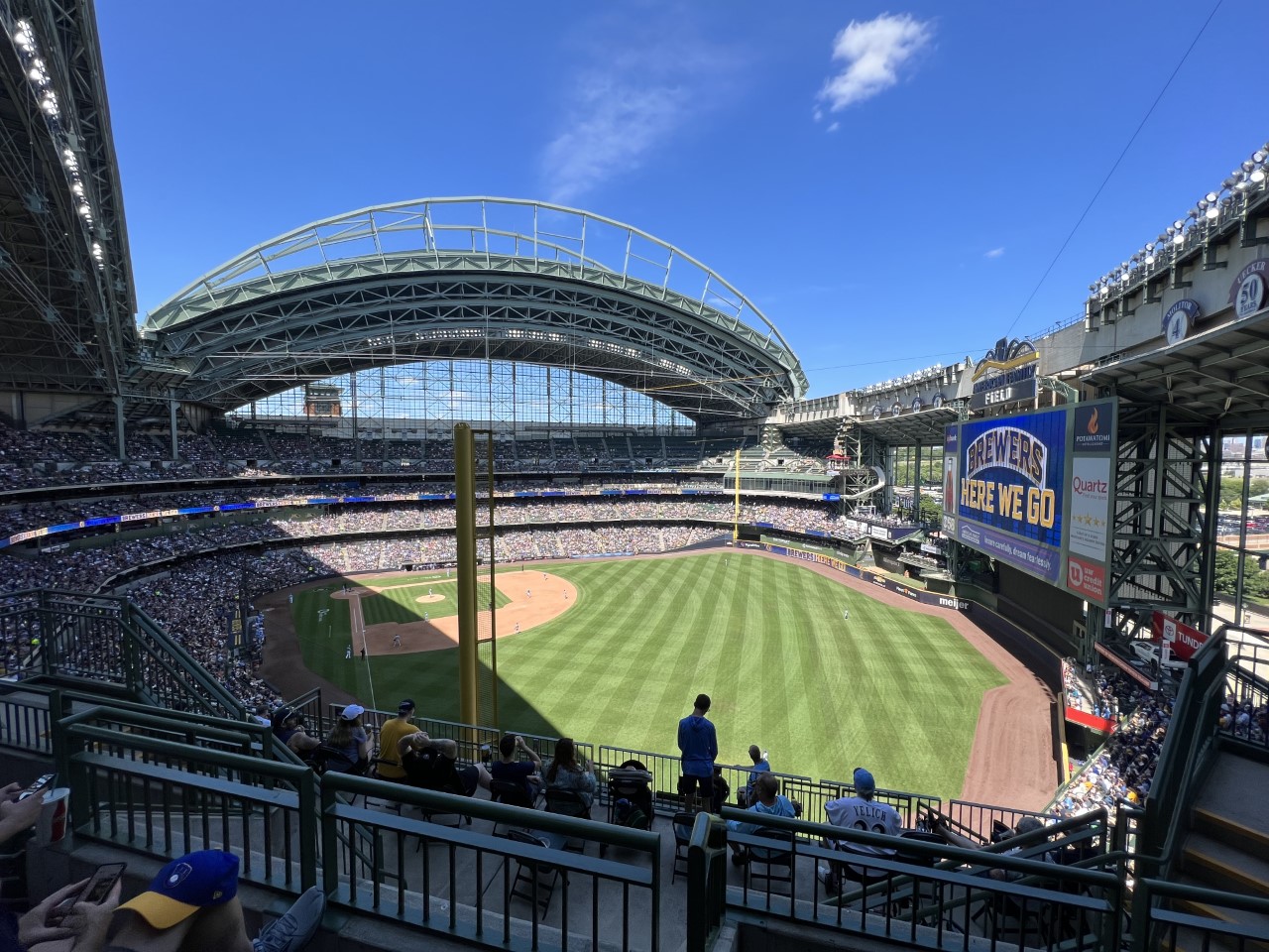 Inside shot of American Family Field