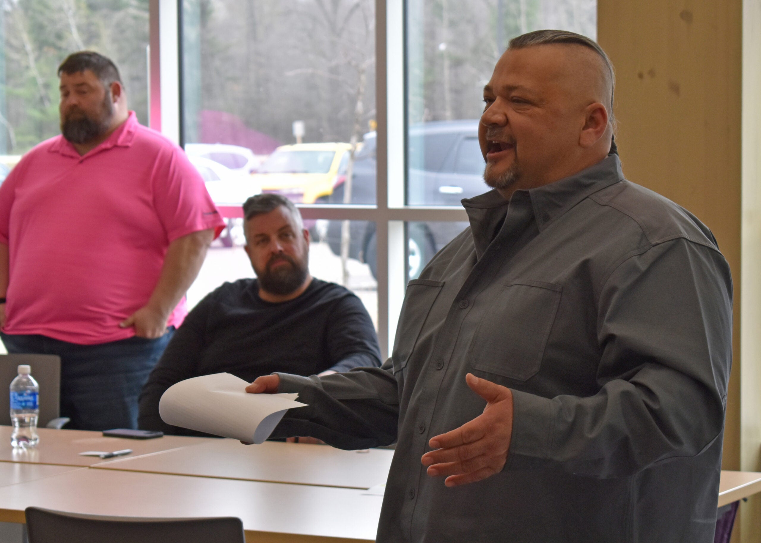 Darryl Pyawasay talks about the Menominee Nation's plans for future renewable energy projects.