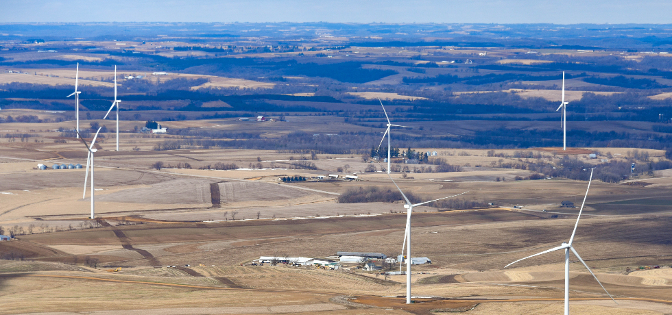 The Red Barn Wind Park went online in Grant County last week.