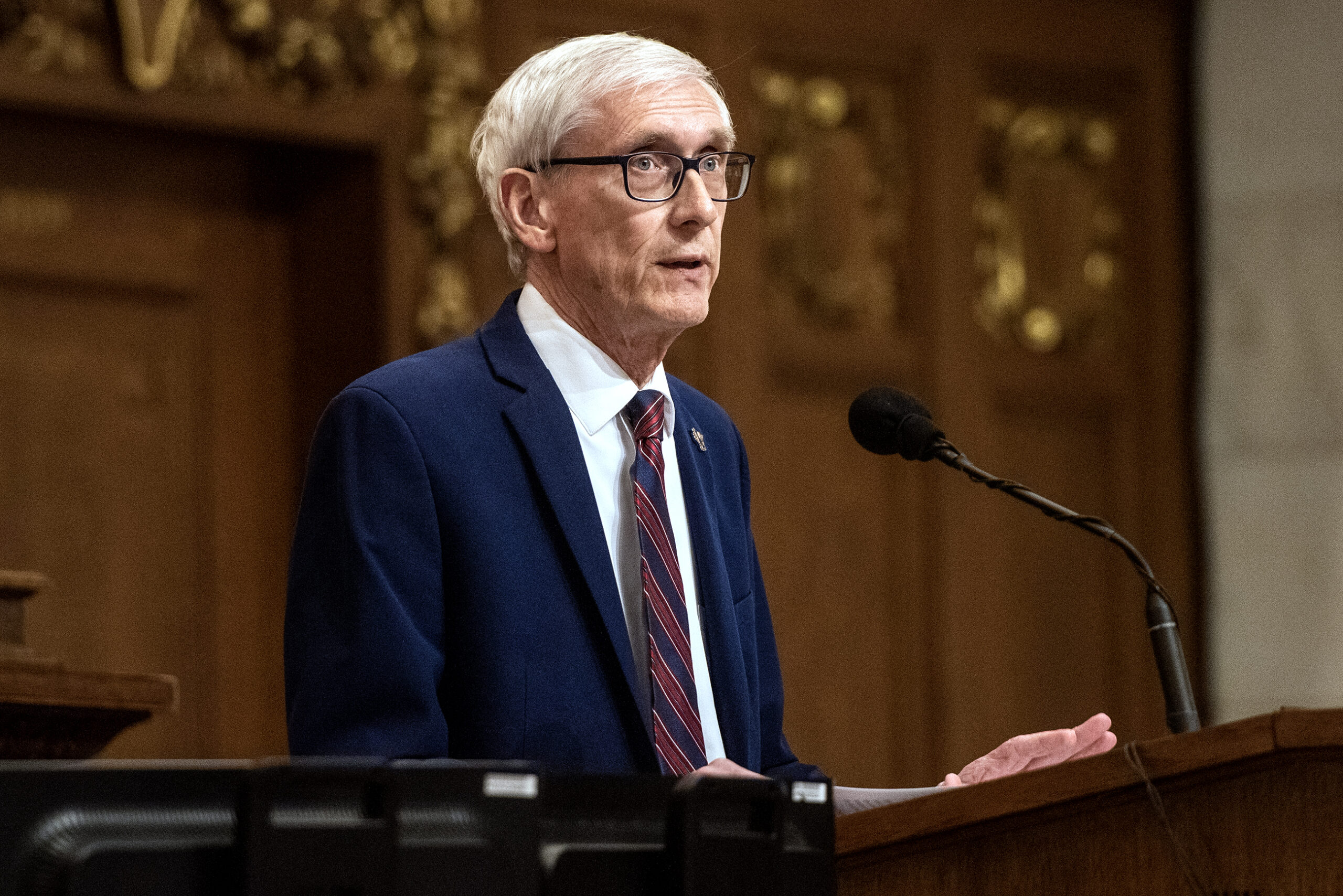 Gov. Tony Evers calls GOP cuts to mental health services in state budget ‘foolishness’