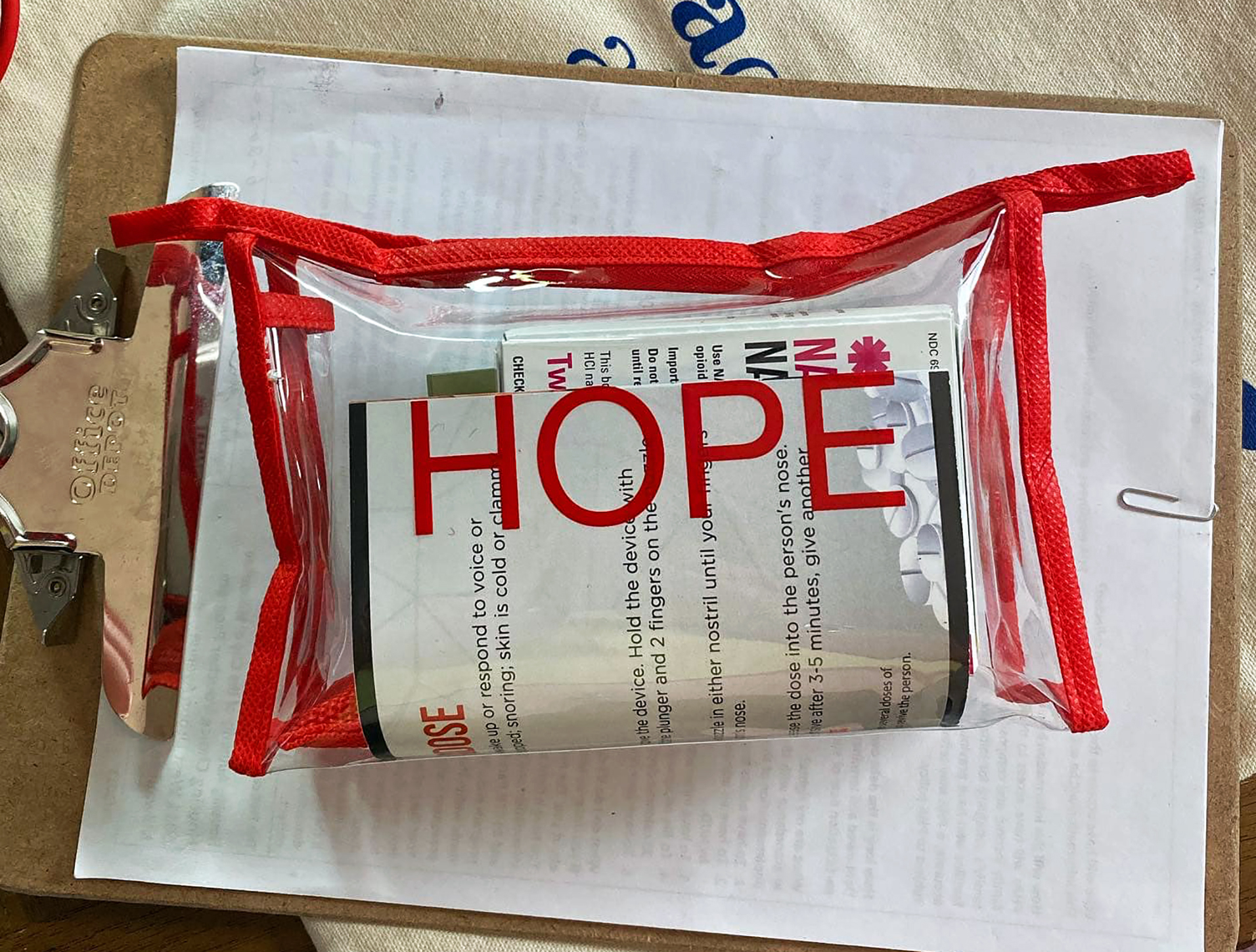 Hope kits are meant to reduce drug overdoses in Milwaukee.