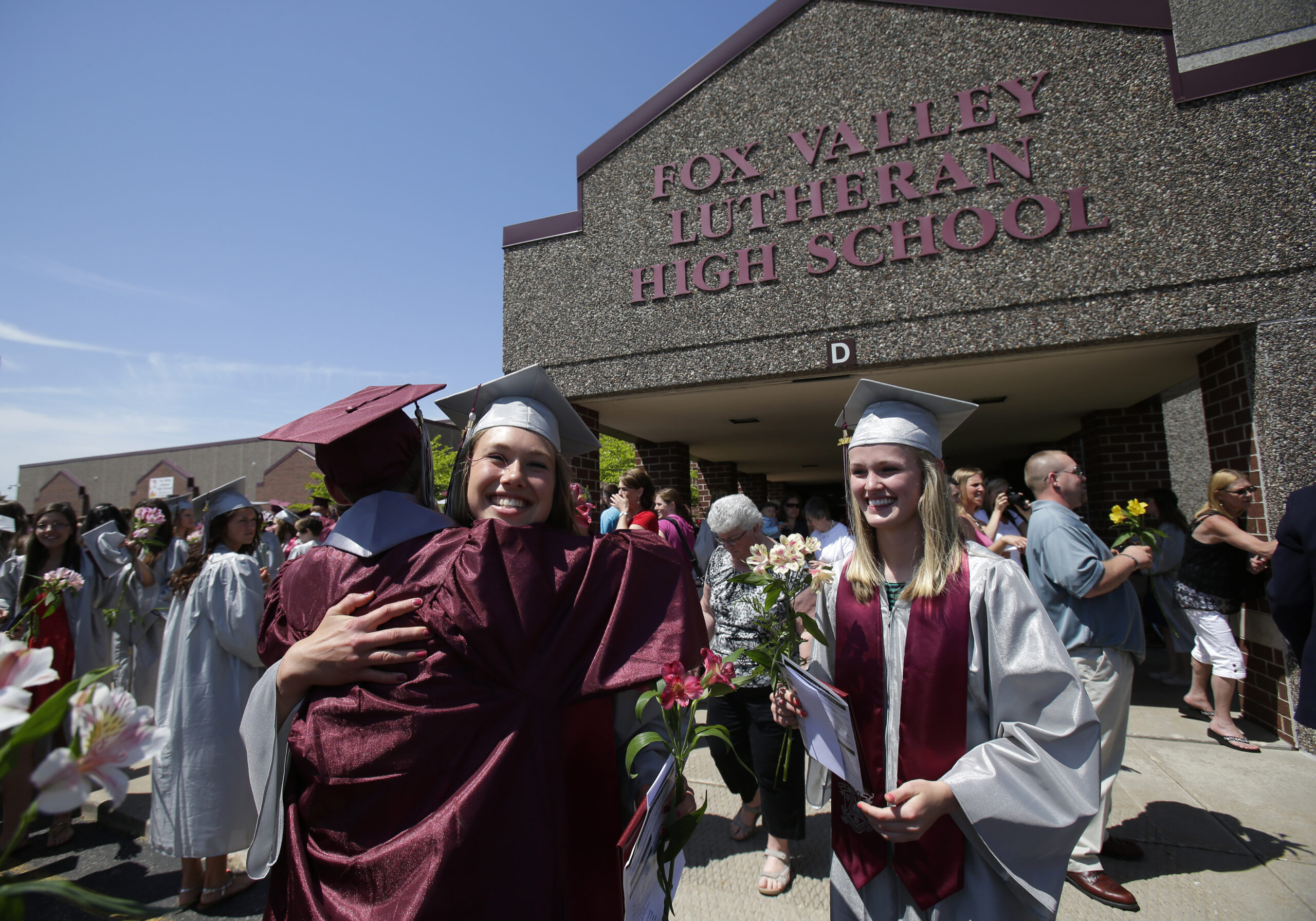 In 2022, a sophomore at Fox Valley Lutheran High School asked Gov. Tony Evers’ office for help after two gay students were allegedly banned from sports for being in a relationship