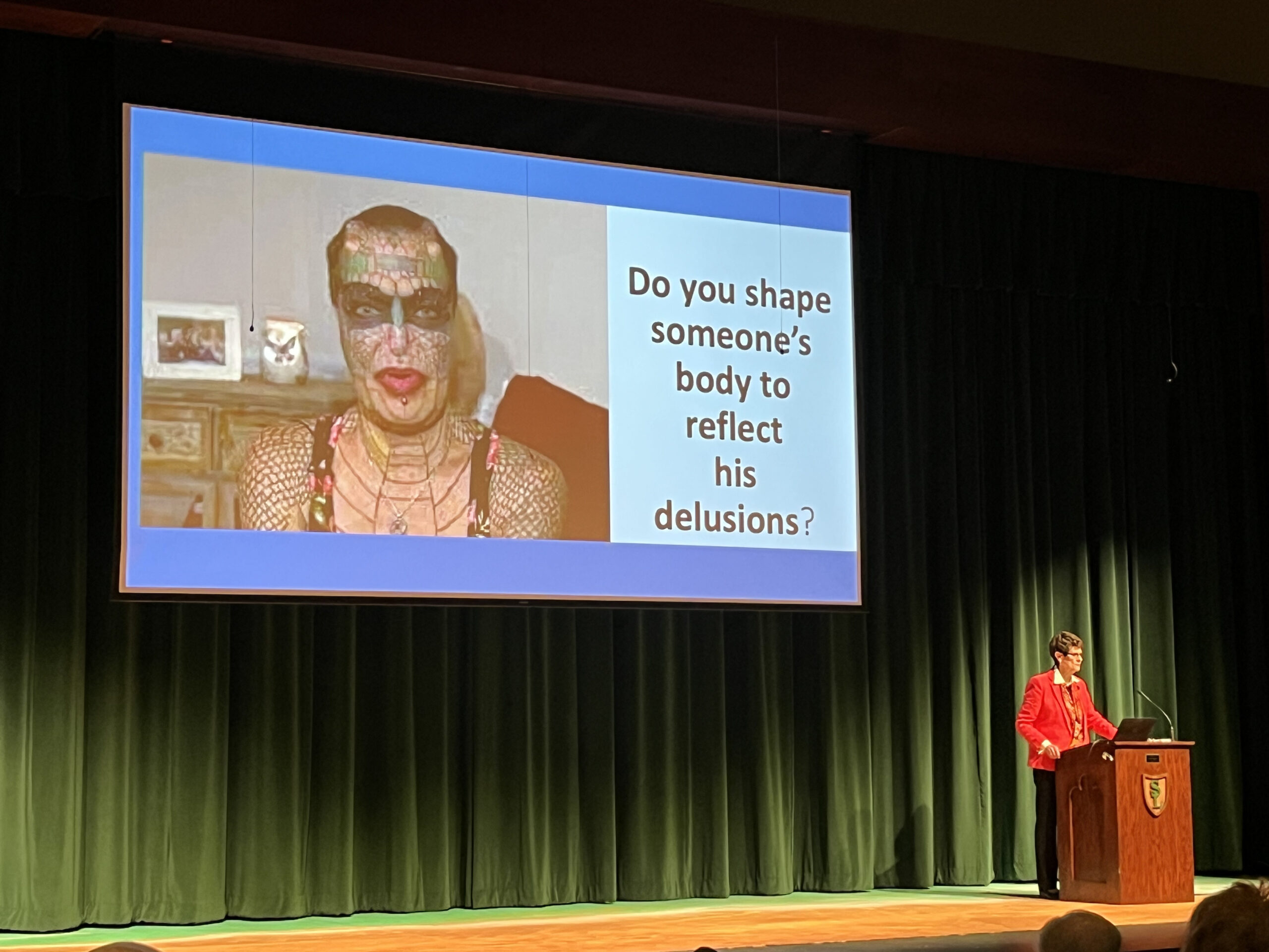 Beverly Yahnke gives an anti-trans presentation at Sheboygan Lutheran High School