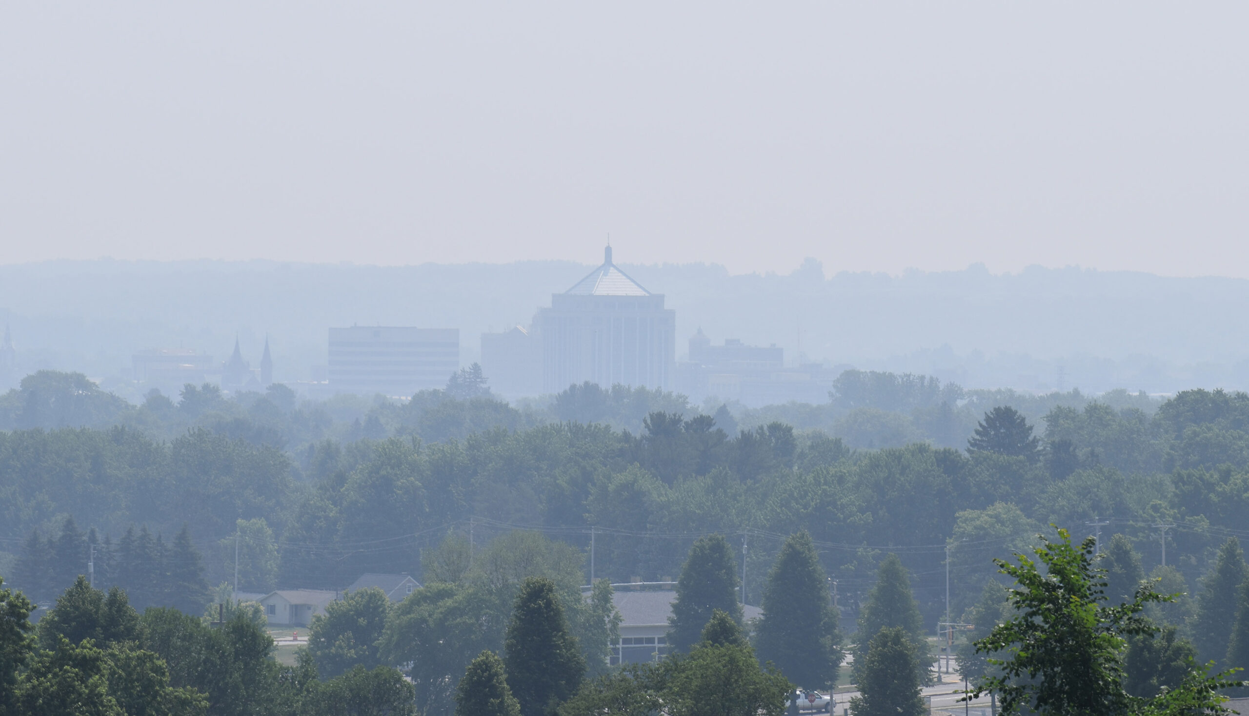 Wisconsin under another air quality advisory from Canadian wildfire smoke