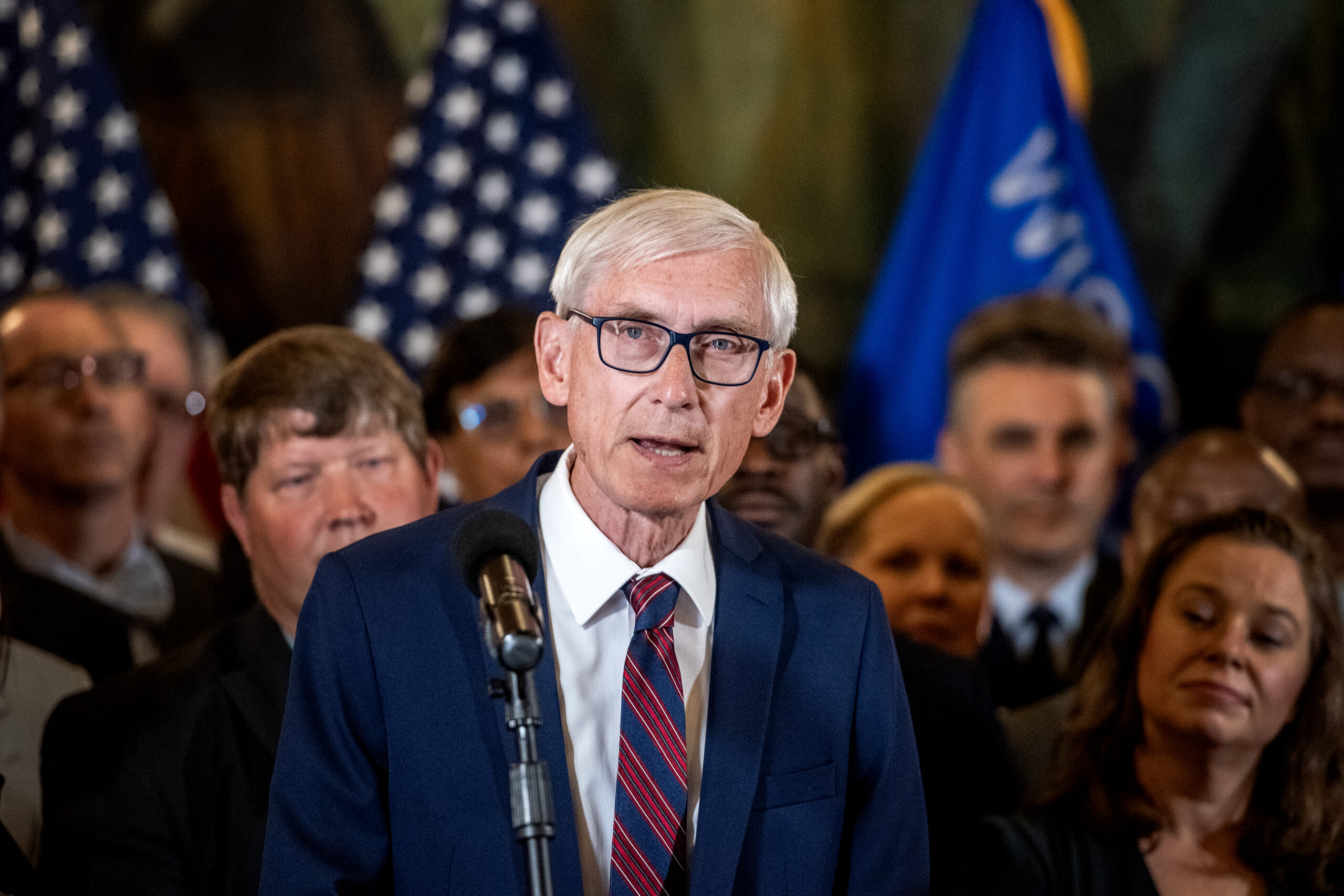 Gov. Tony Evers calls for legal consequence for false electors