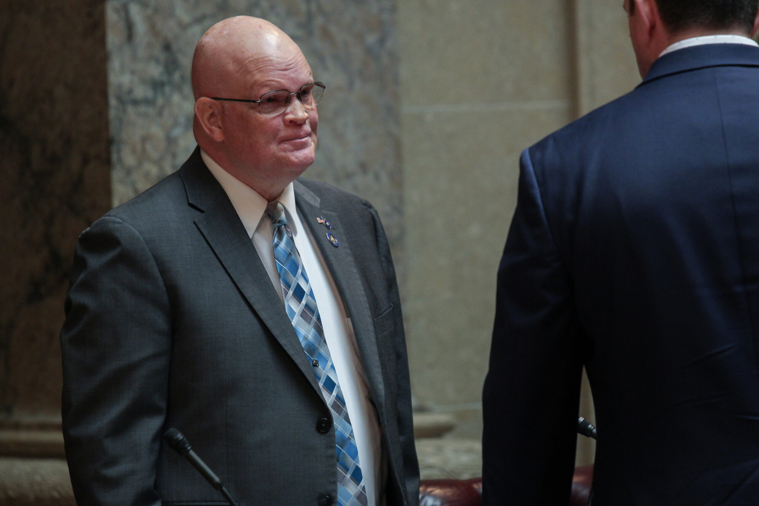 Sen. Dan Feyen, R-Fond Du Lac, assistant majority leader in the Senate, on June 7, 2023 in the Wisconsin State Capitol in Madison.