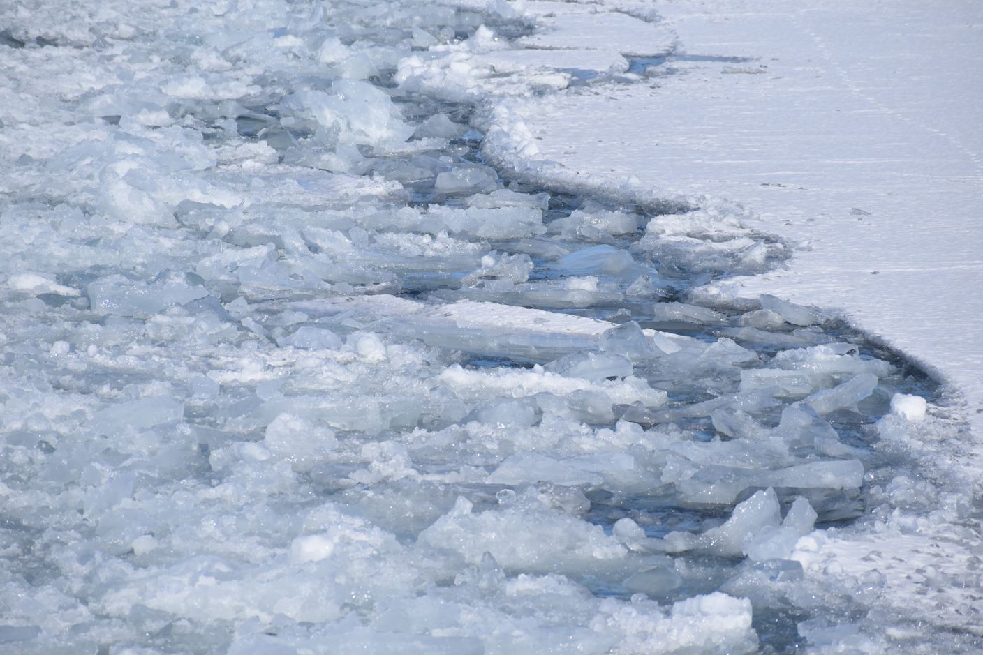 Ice on Lake Superior