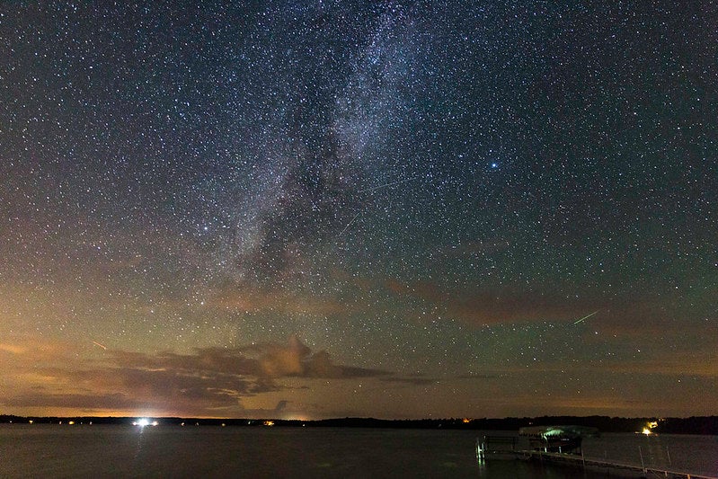 Perseid meteor shower