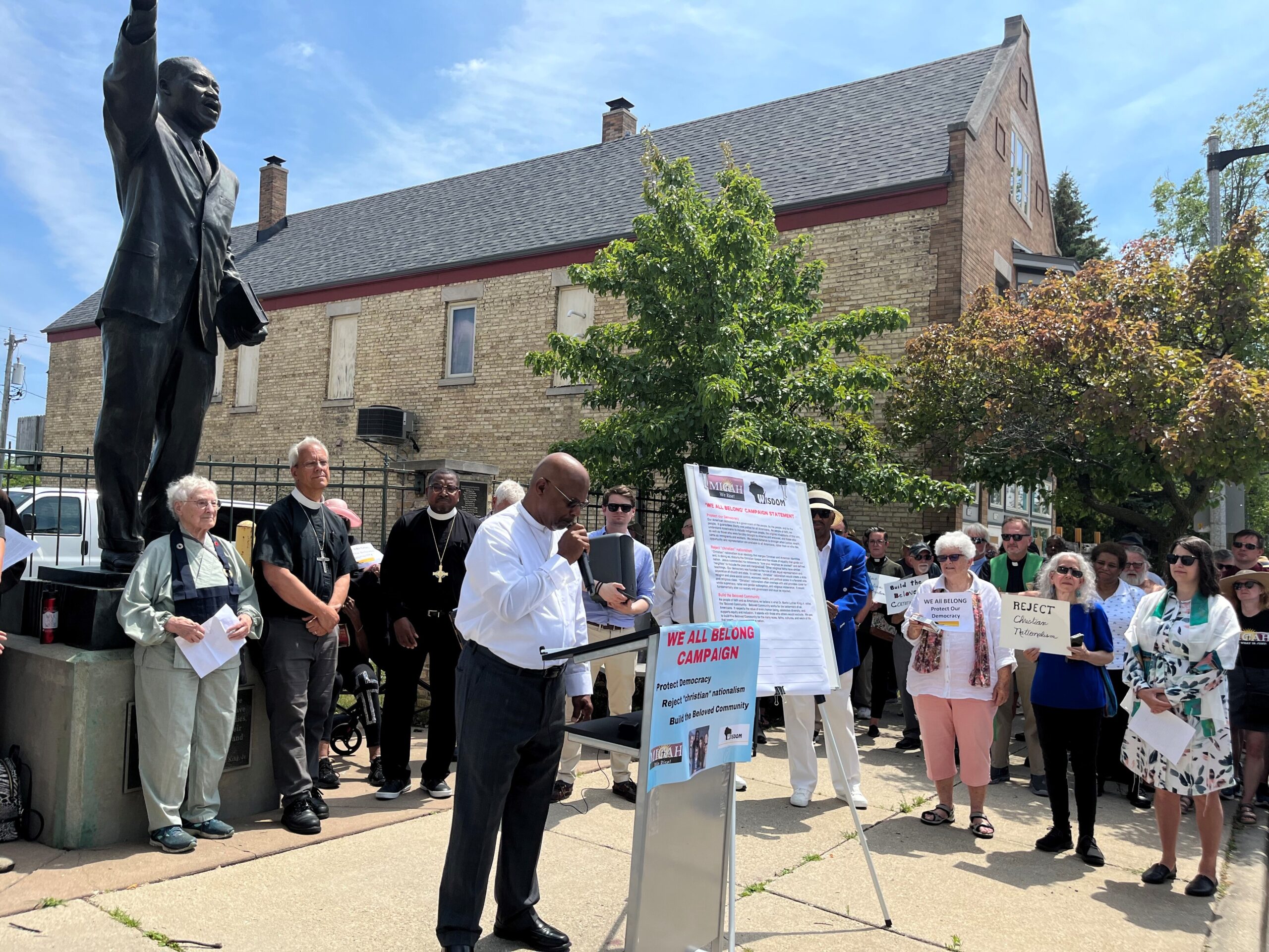 Milwaukee religious leaders denounce the rise of Christian nationalism