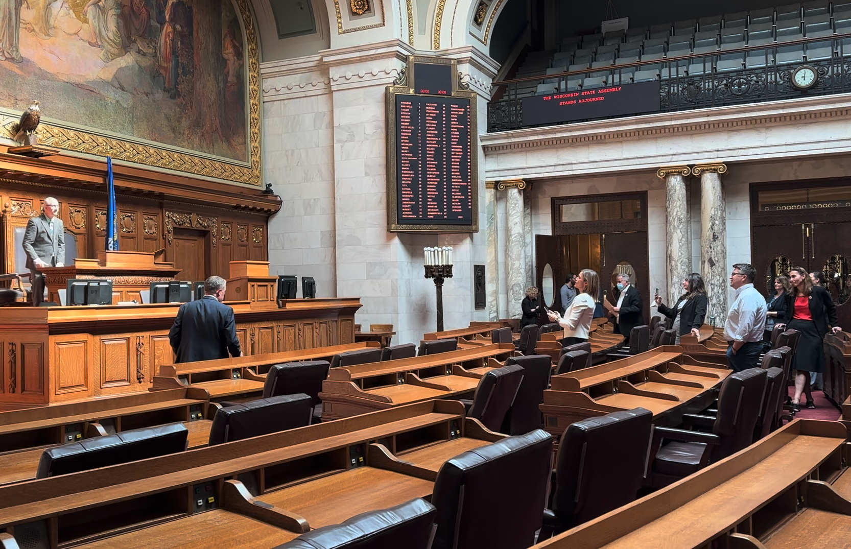 In less than a minute, GOP takes no action on Gov. Evers’ child care, workforce development proposals