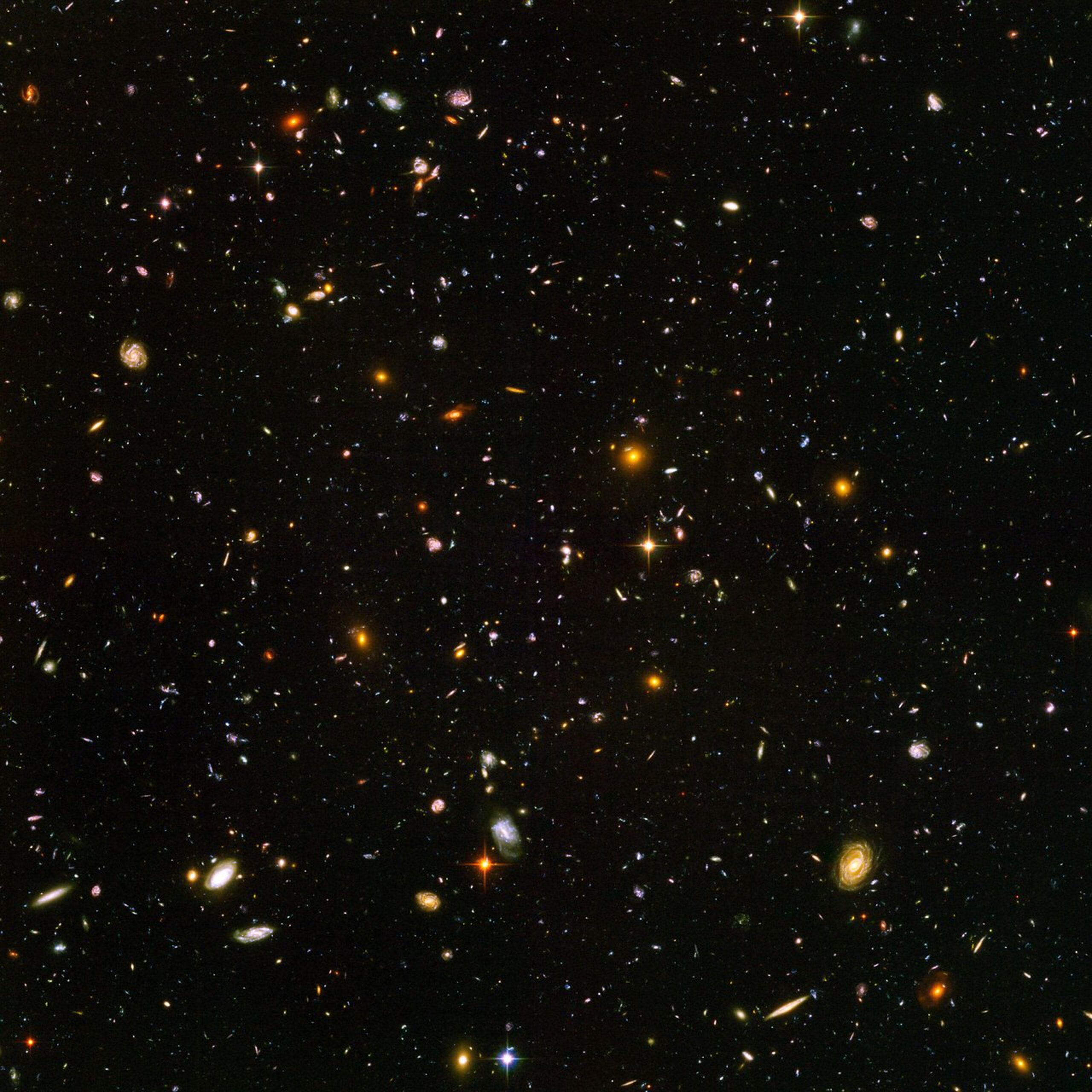 Hubble deep field