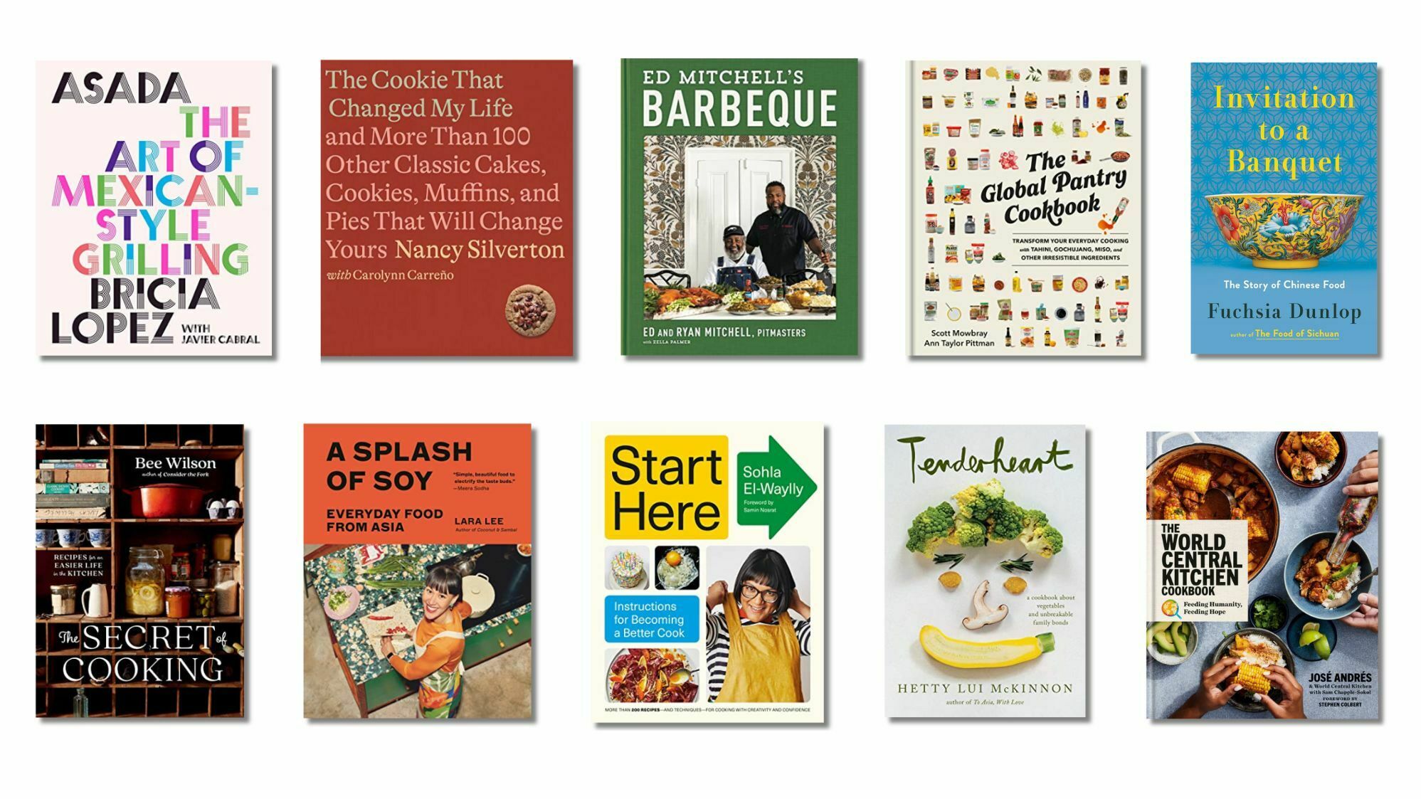A buffet of 2023 cookbooks for the food lovers on your list