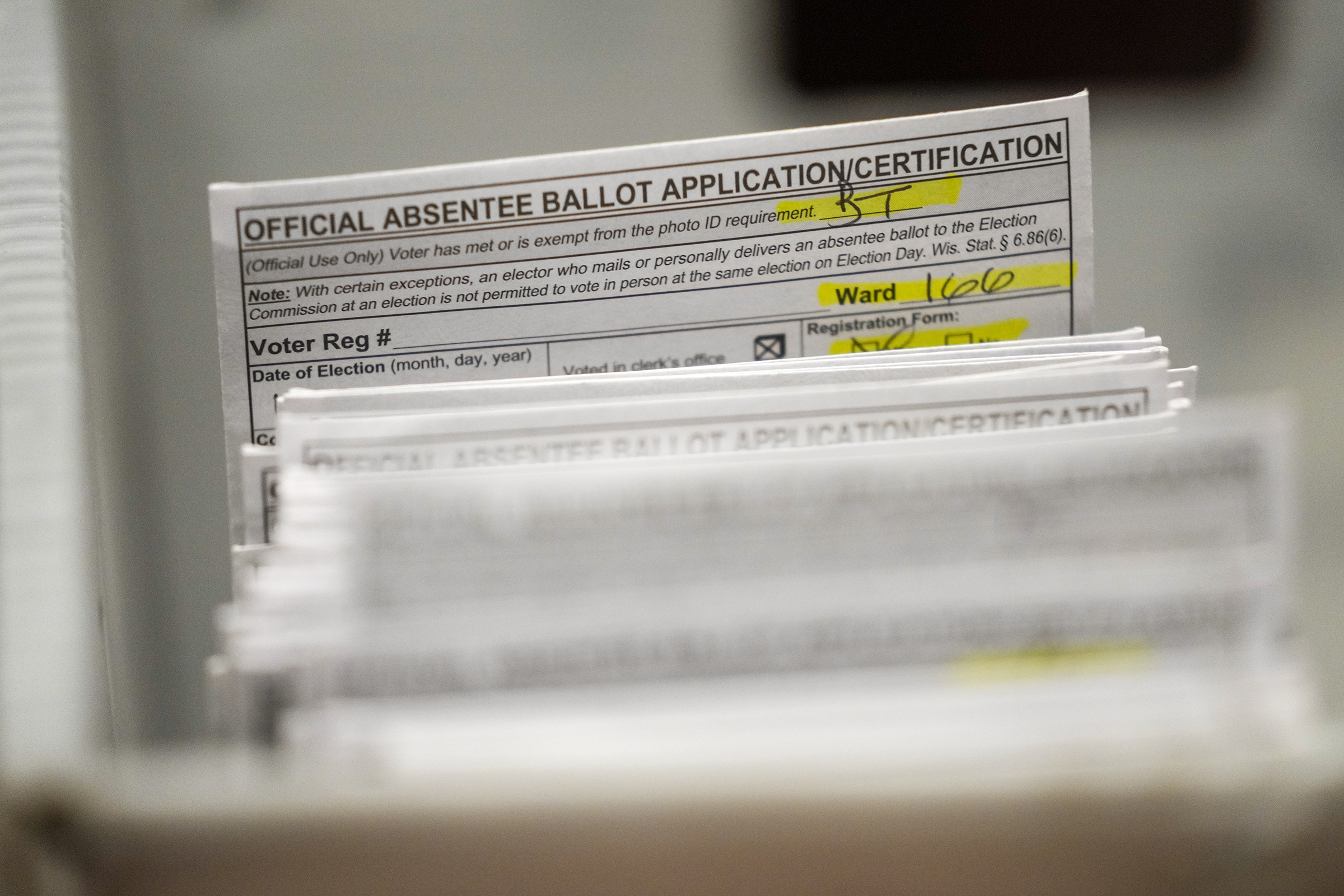 Absentee ballots