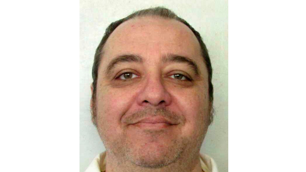 This undated photo provided by Alabama Department of Corrections shows inmate Kenneth Eugene Smith, who was convicted in