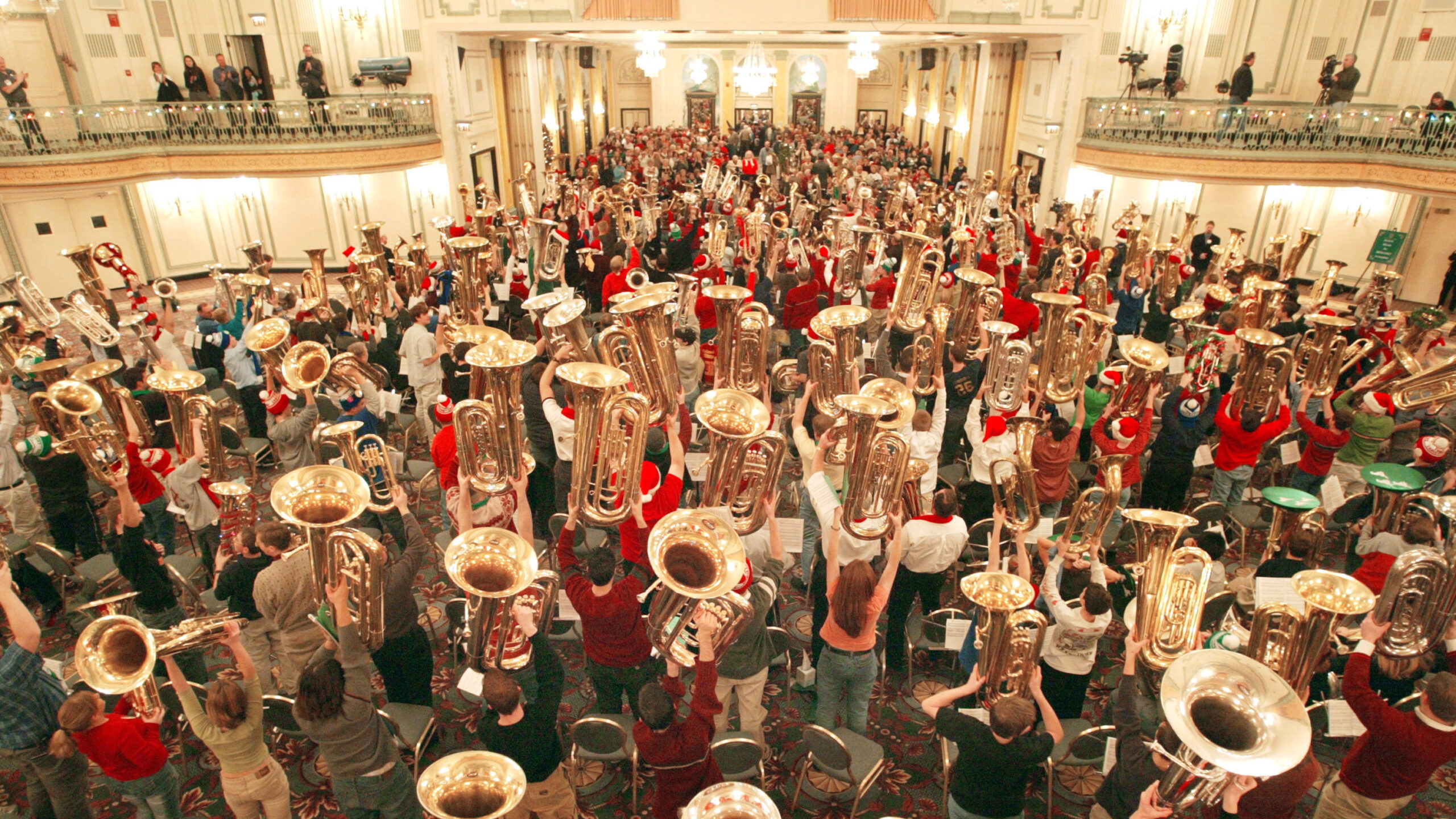 In which we toot the horn of TubaChristmas, celebrating its 50th brassy birthday
