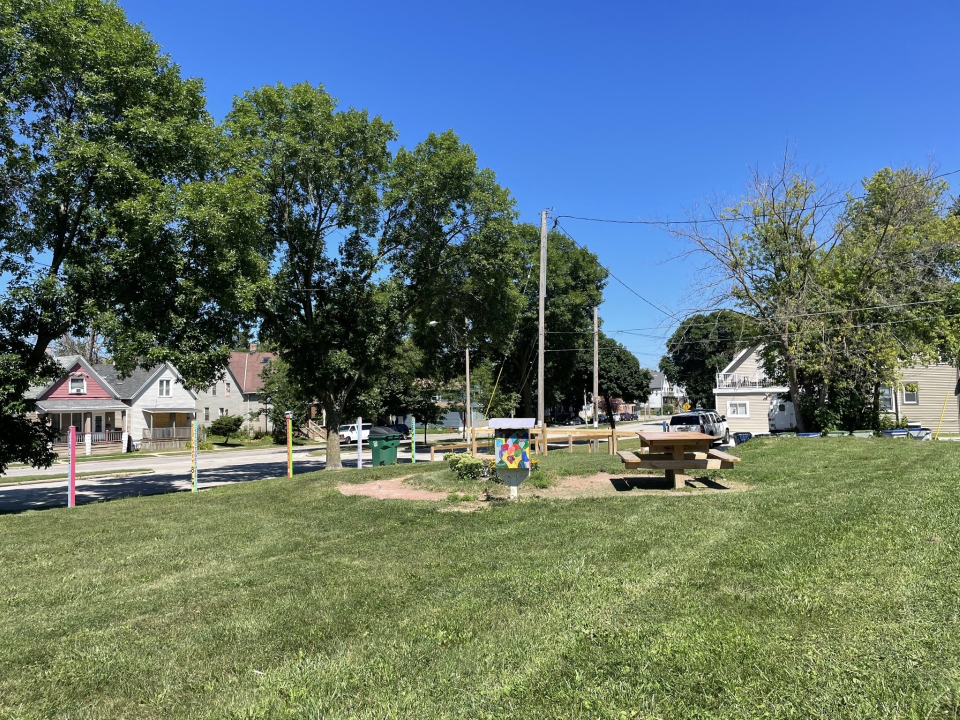 A healing space in Milwaukee on a once vacant lot.