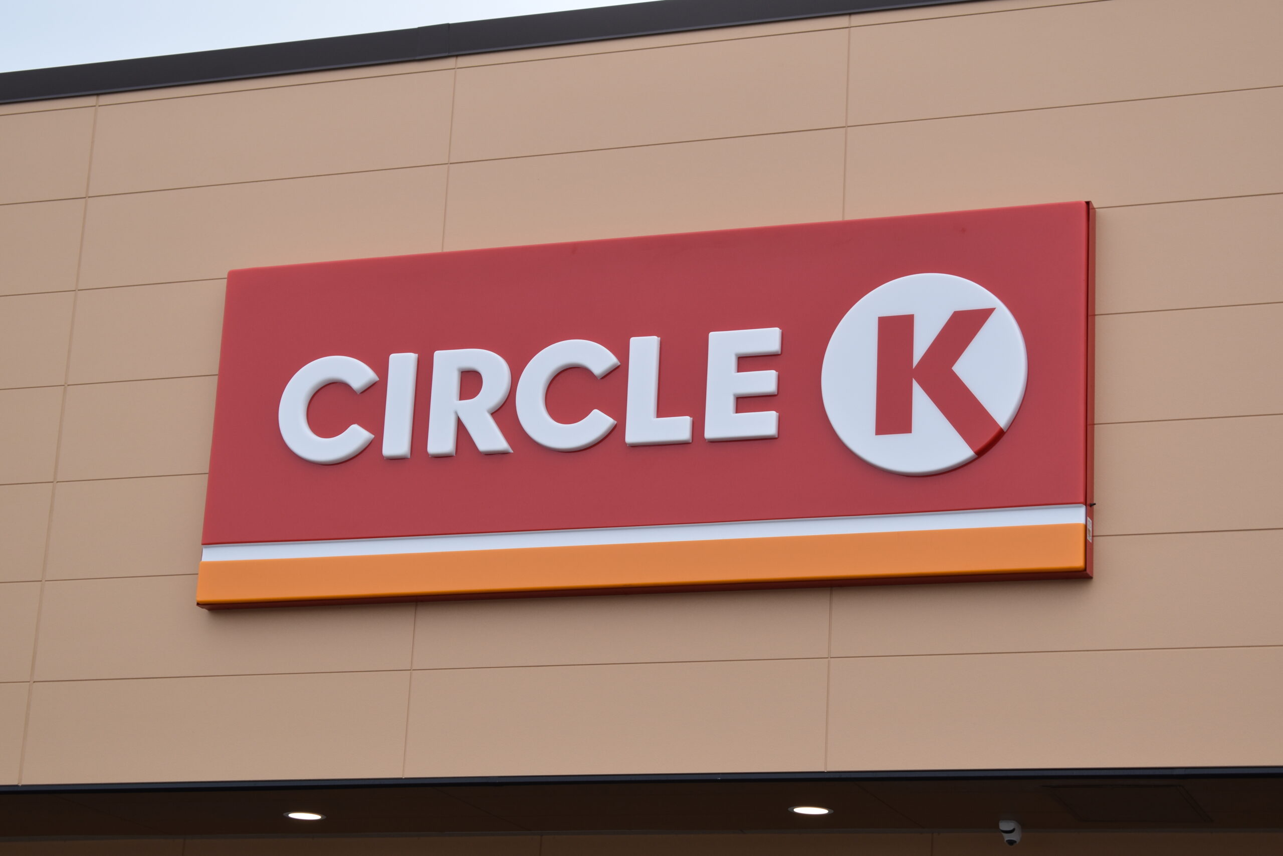 The Circle K logo is displayed from a new Green Bay store.