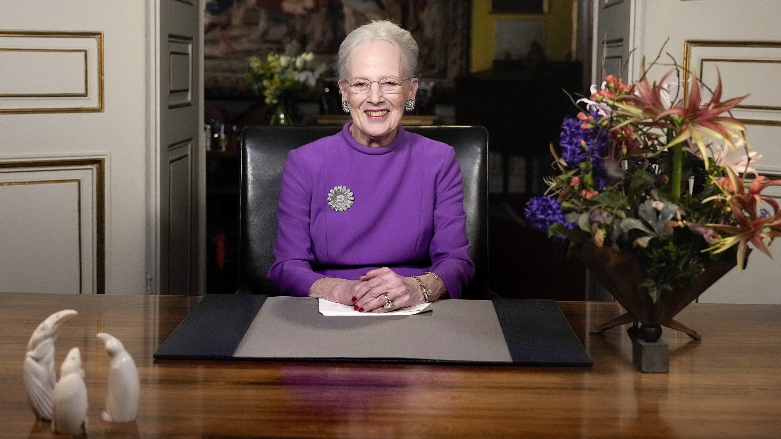 Denmark’s Queen Margrethe II to step down on Jan. 14 after 50 years on the throne