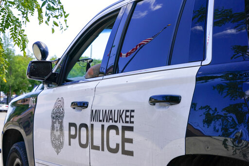 A Milwaukee Police Department vehicle