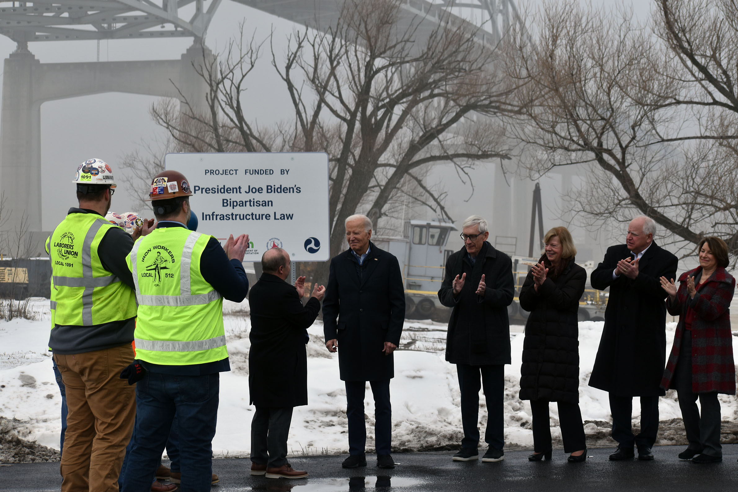 Joe Biden, Blatnik Bridge