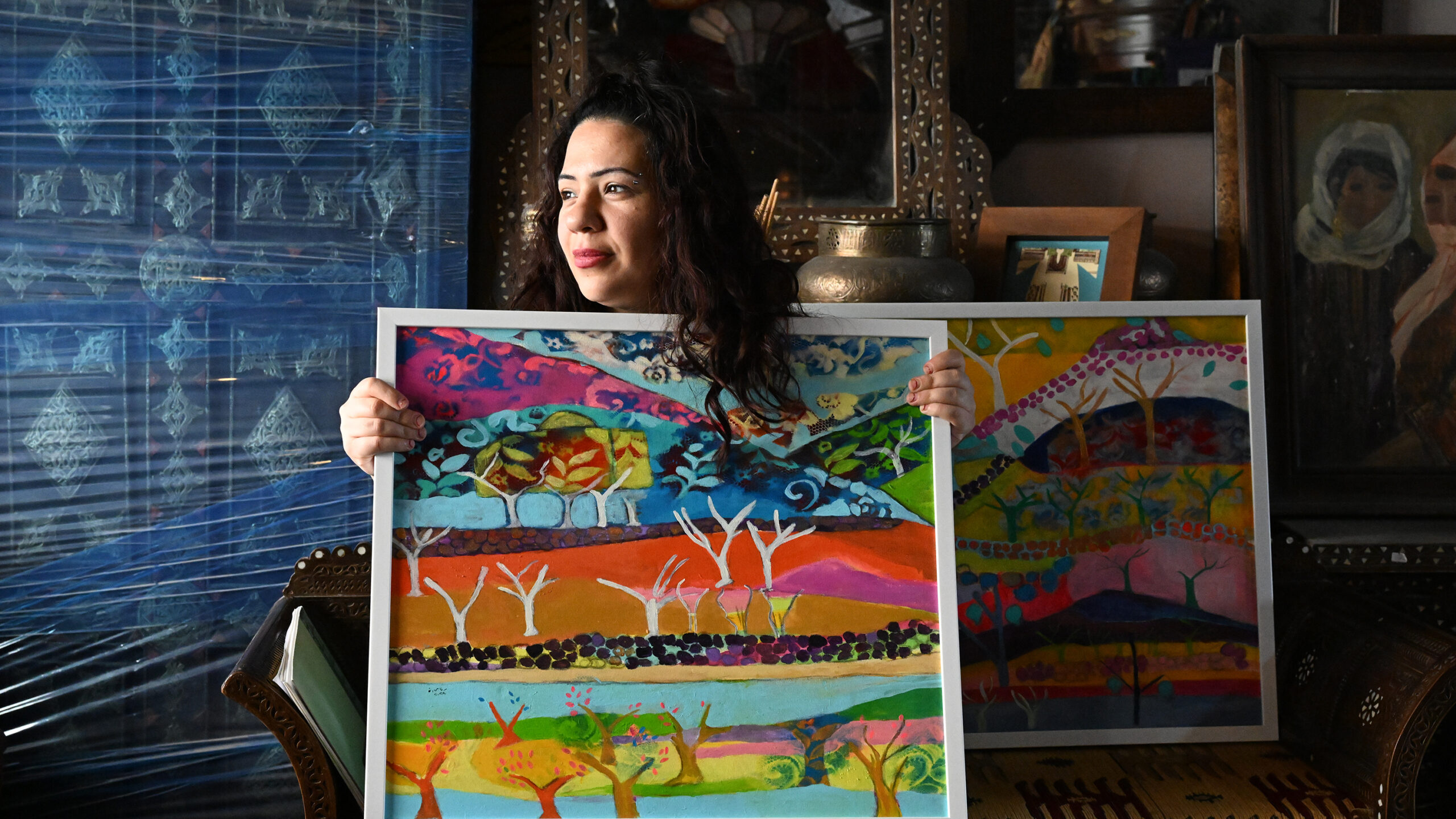Art and war: Israeli and Palestinian artists reflect on Oct. 7 and the crisis in Gaza