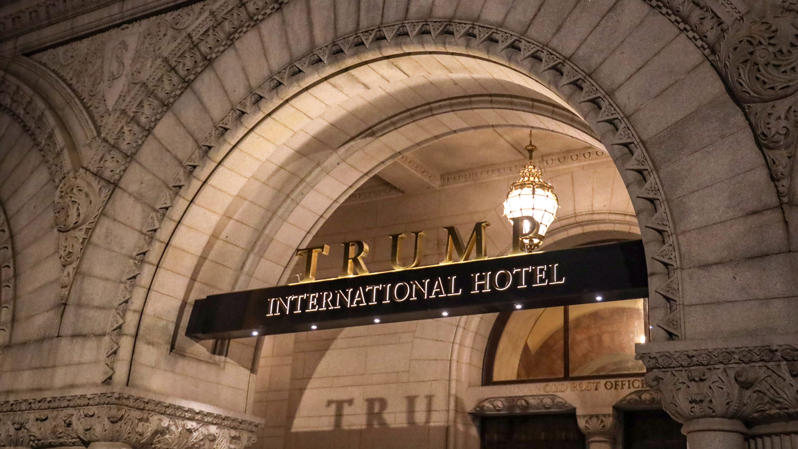 The Trump International Hotel in Washington, D.C., is seen on March 22, 2019.