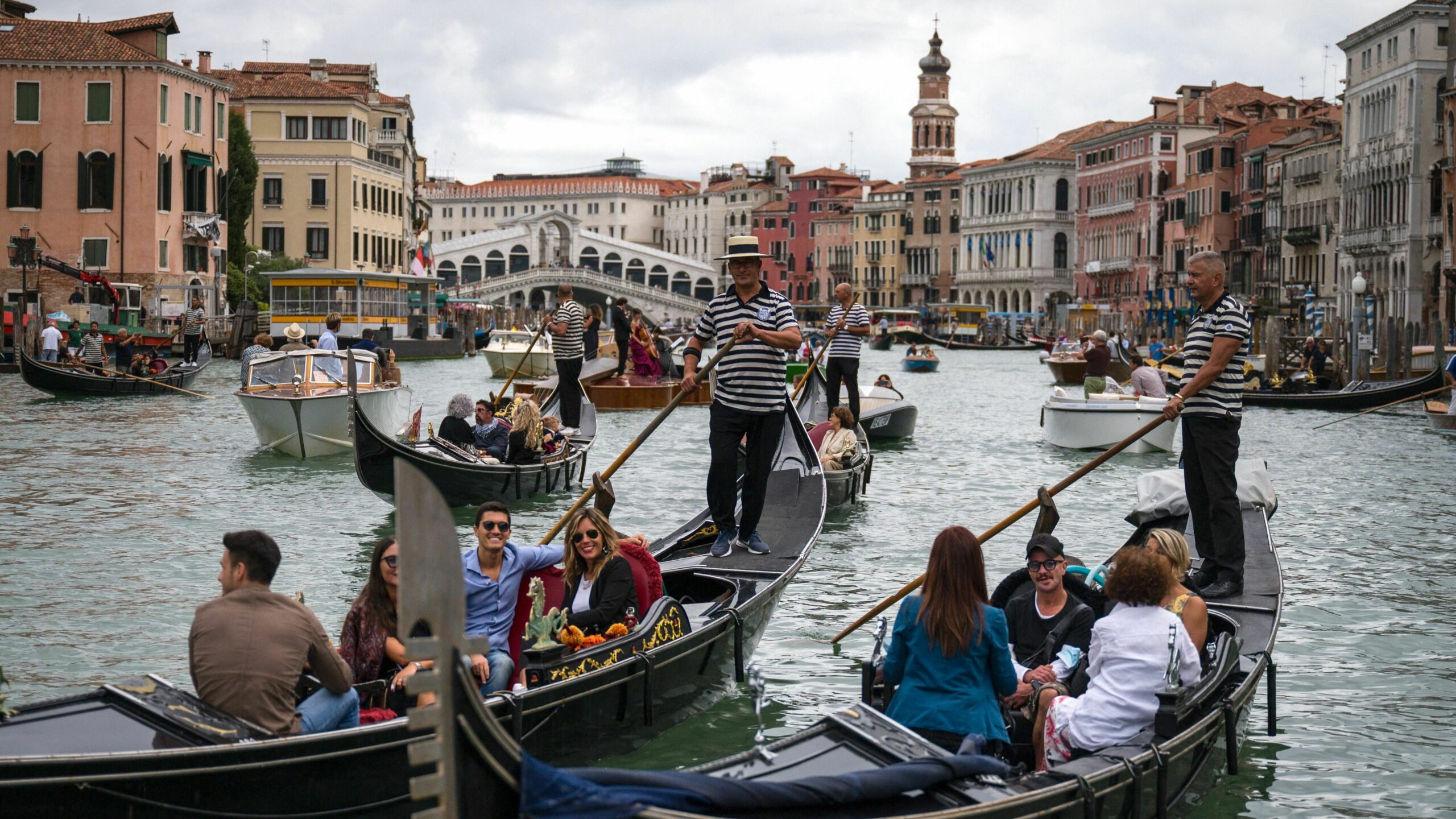 Venice will limit tour groups to 25 people and ban loudspeakers to control tourism