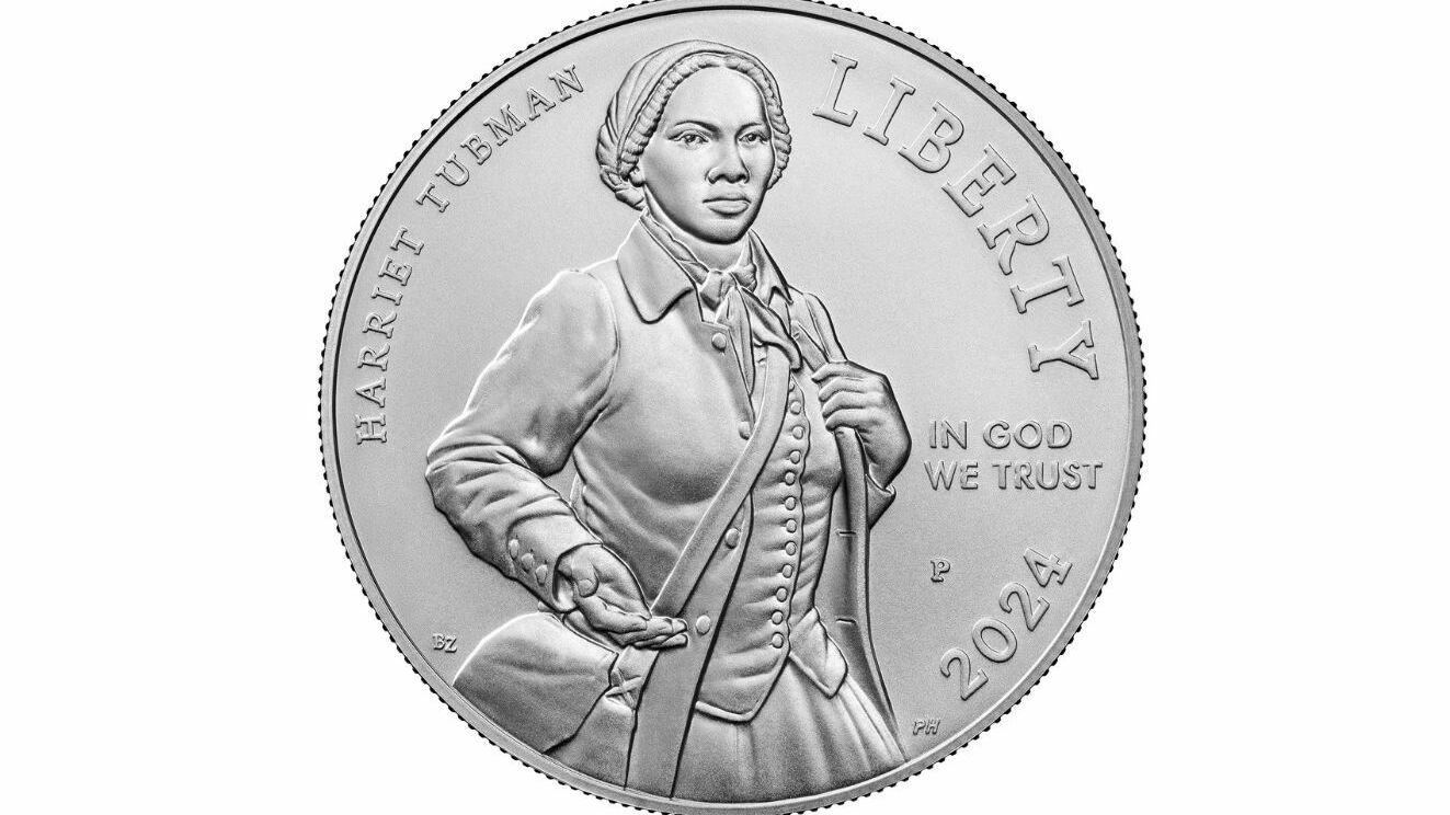The U.S. Mint releases new commemorative coins honoring Harriet Tubman