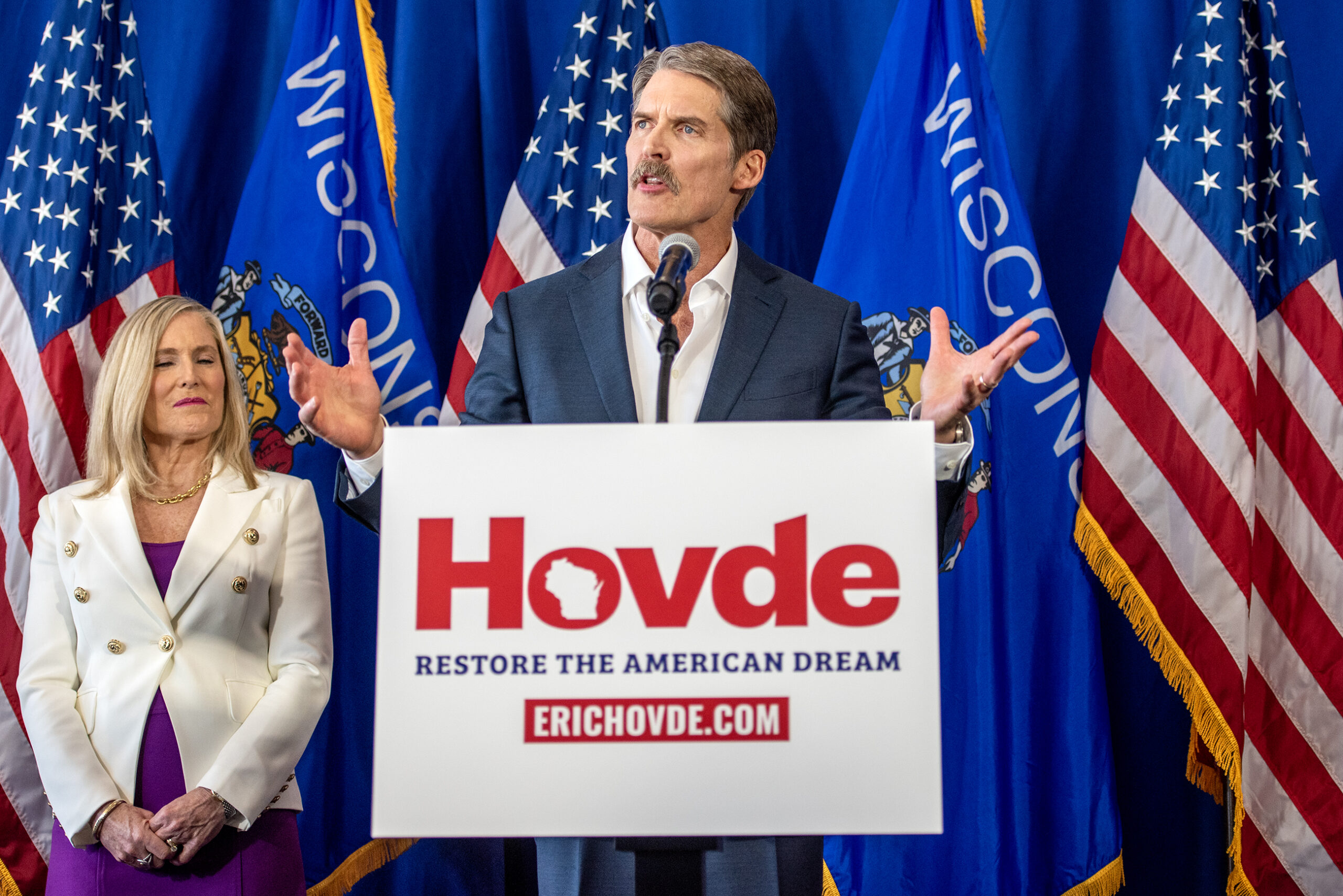 Eric Hovde’s brother spends $1M on super PAC attacking Tammy Baldwin