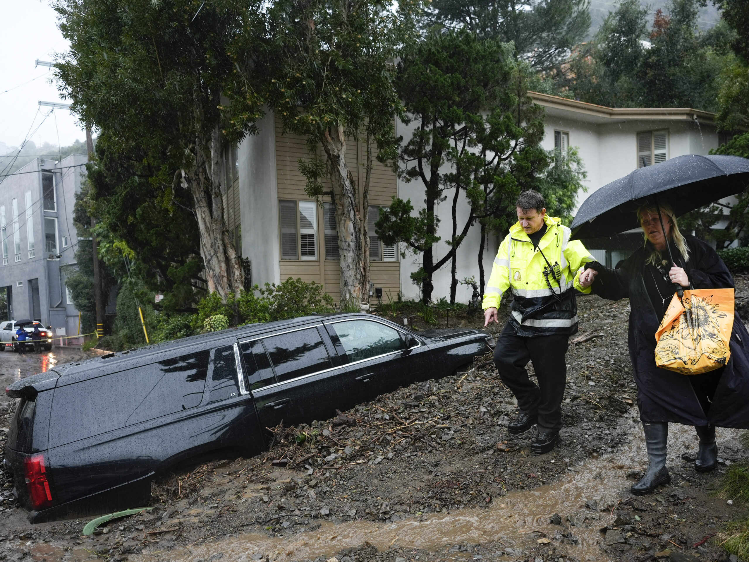 Record-setting rainfall in California claims 3 lives and leaves homes in peril