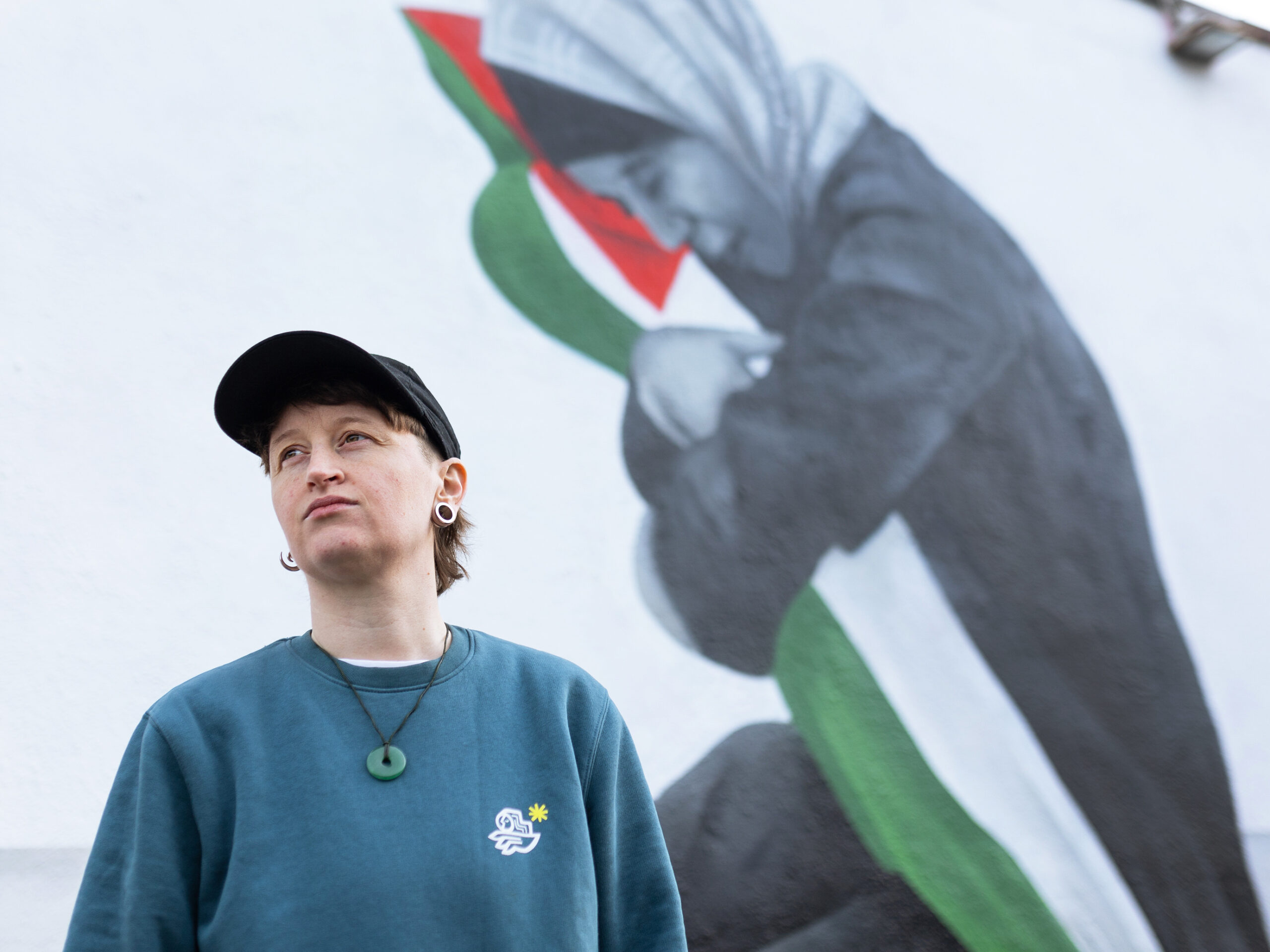 A grieving Palestinian, an Irish artist and the mural that brought them together