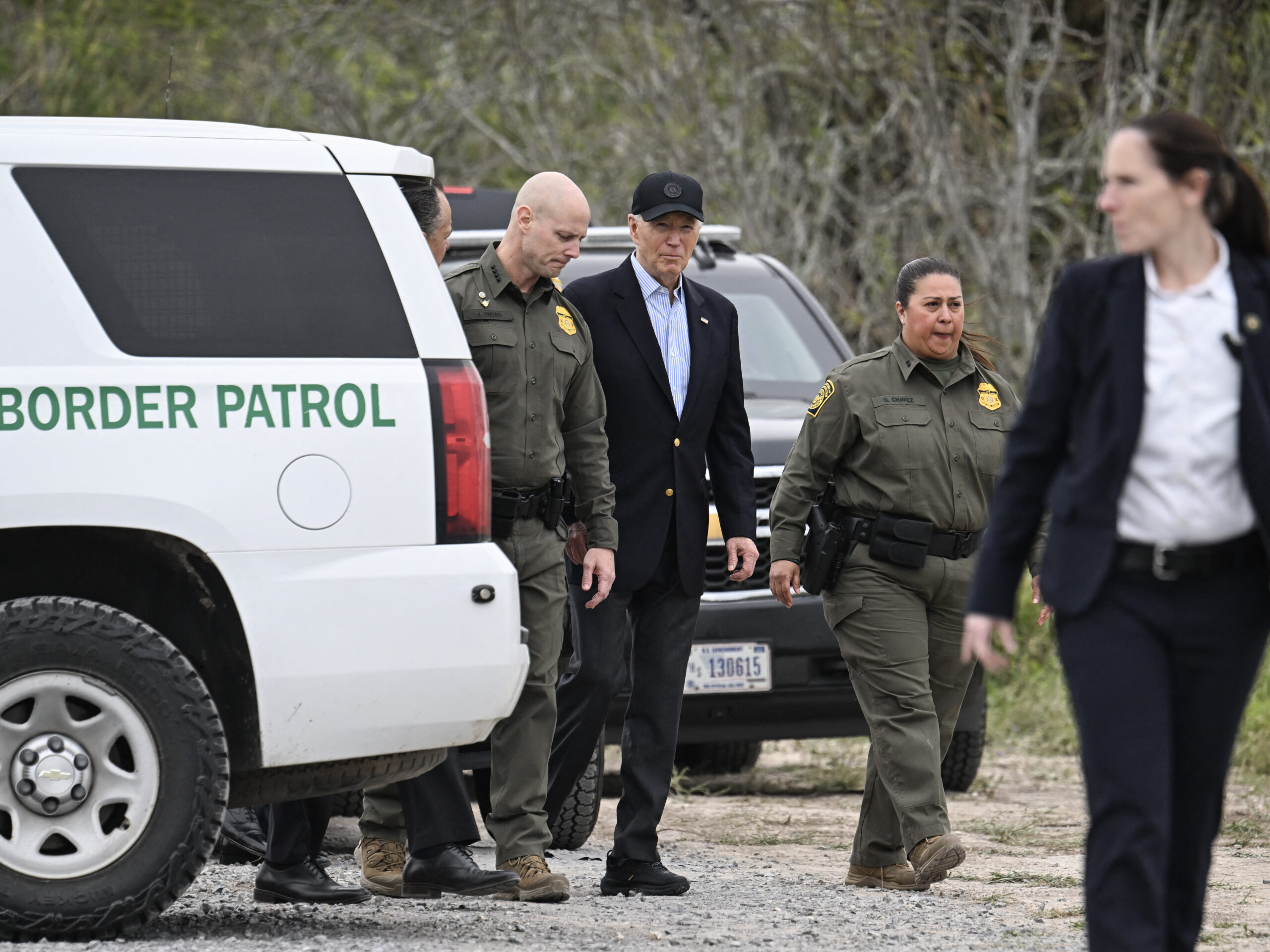 Biden and Trump were both at the border today, staking out ground on a key 2024 issue