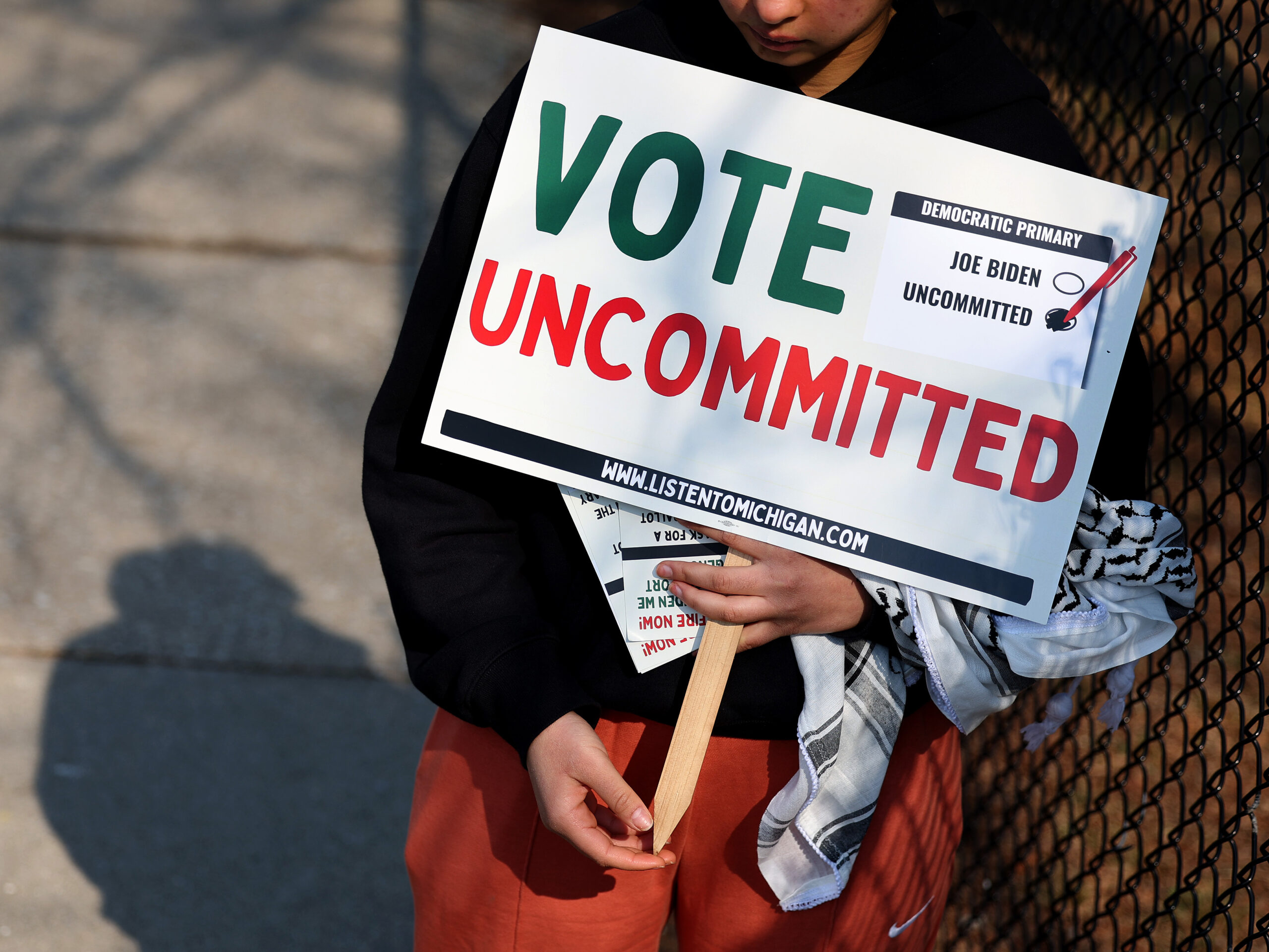 The push to vote ‘uncommitted’ to Biden in Michigan exceeds goal