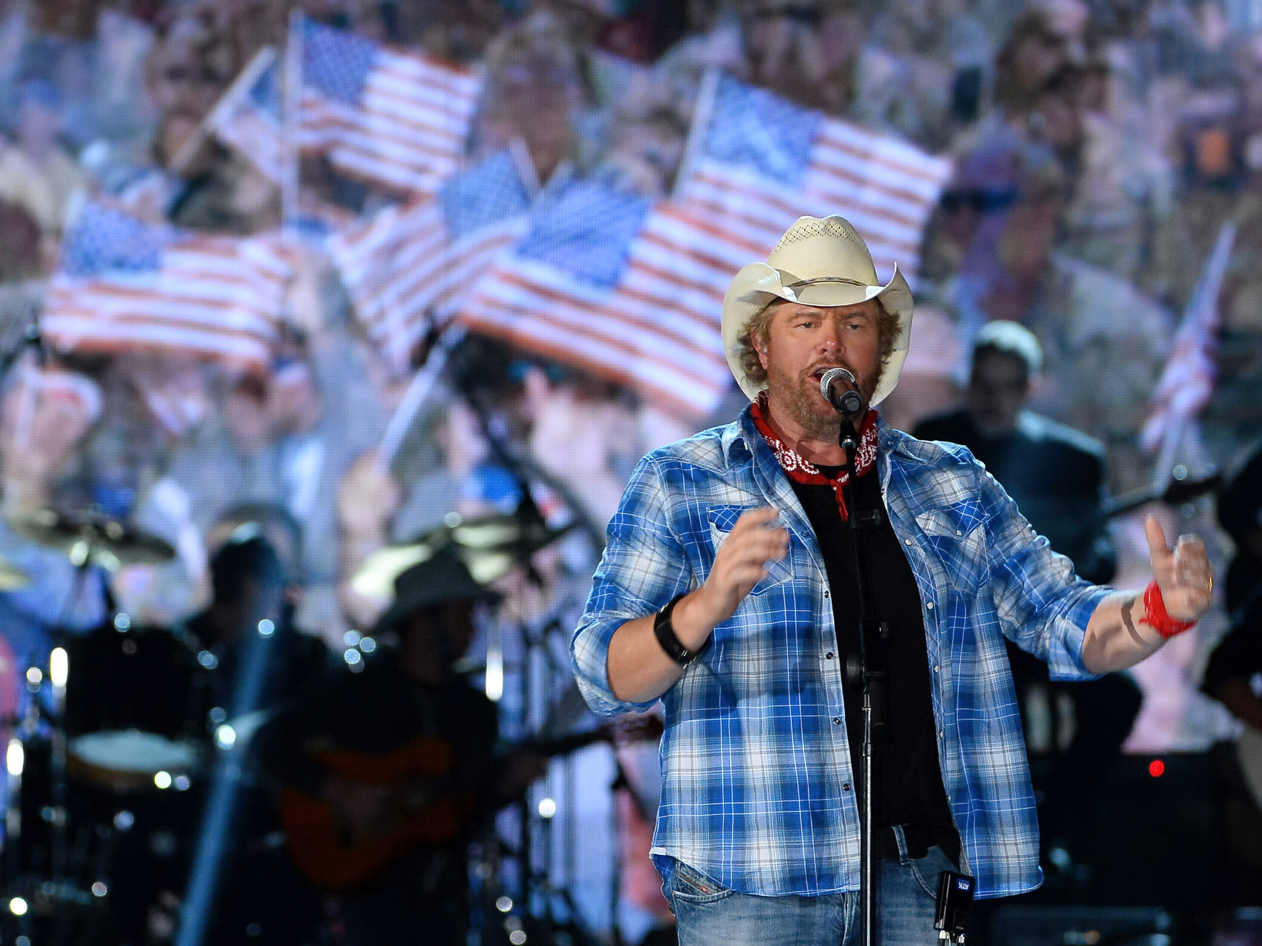 Toby Keith’s ‘Courtesy of the Red, White and Blue’ lives on in MAGA country