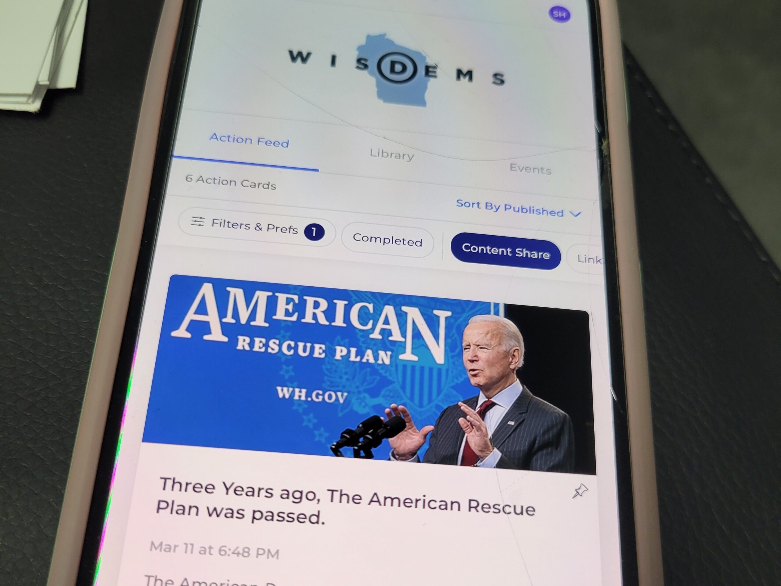 It’s easy to tune out politics. Biden’s campaign is using an app to get around that