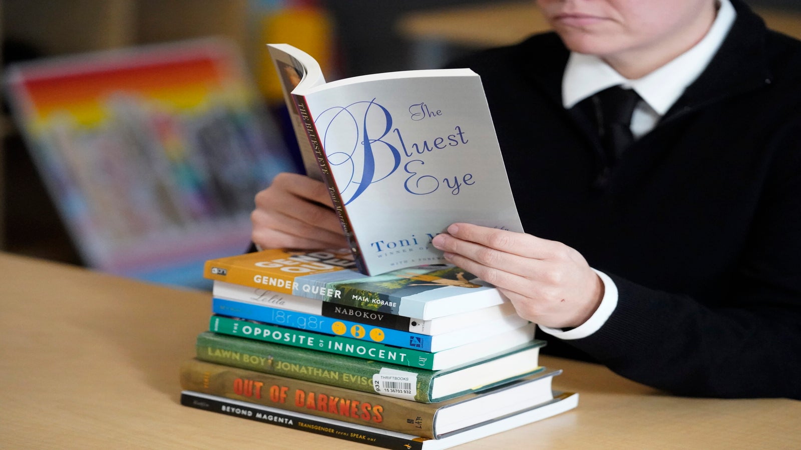 The American Library Association report released Thursday found that nearly half of the books challenged last year deal with LGBTQ themes or with race or racism, much like in years past.