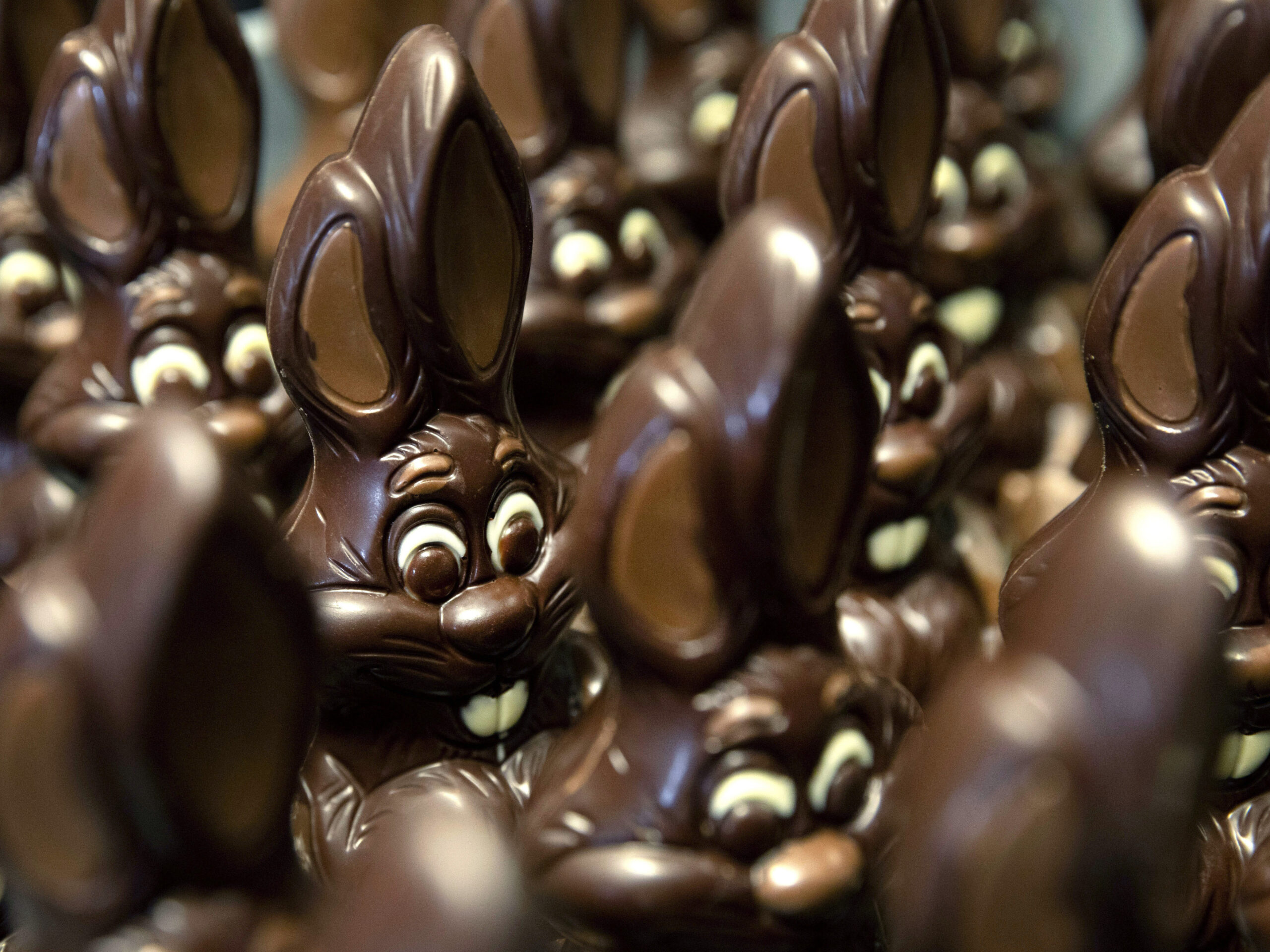 Pricier Easter bunnies and eggs. Half-dipped Kit Kats. What’s up with chocolate?