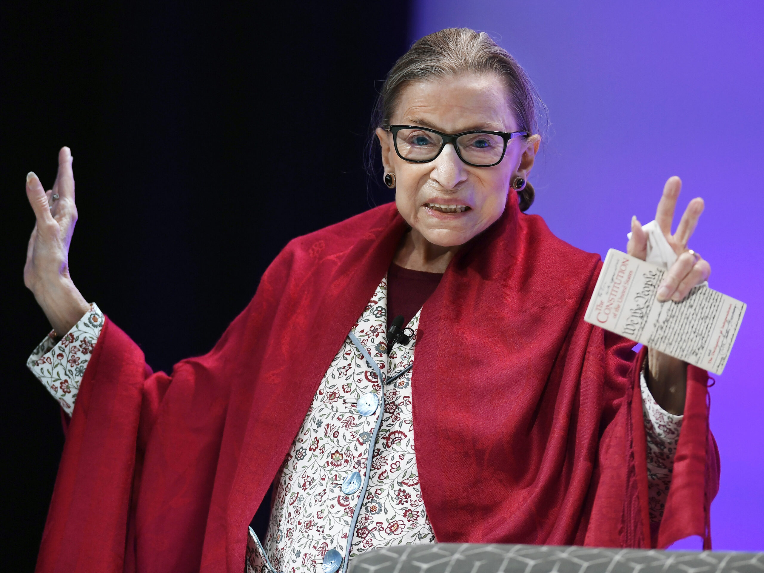 RBG’s family condemns the selection of recipients of an award named in her honor