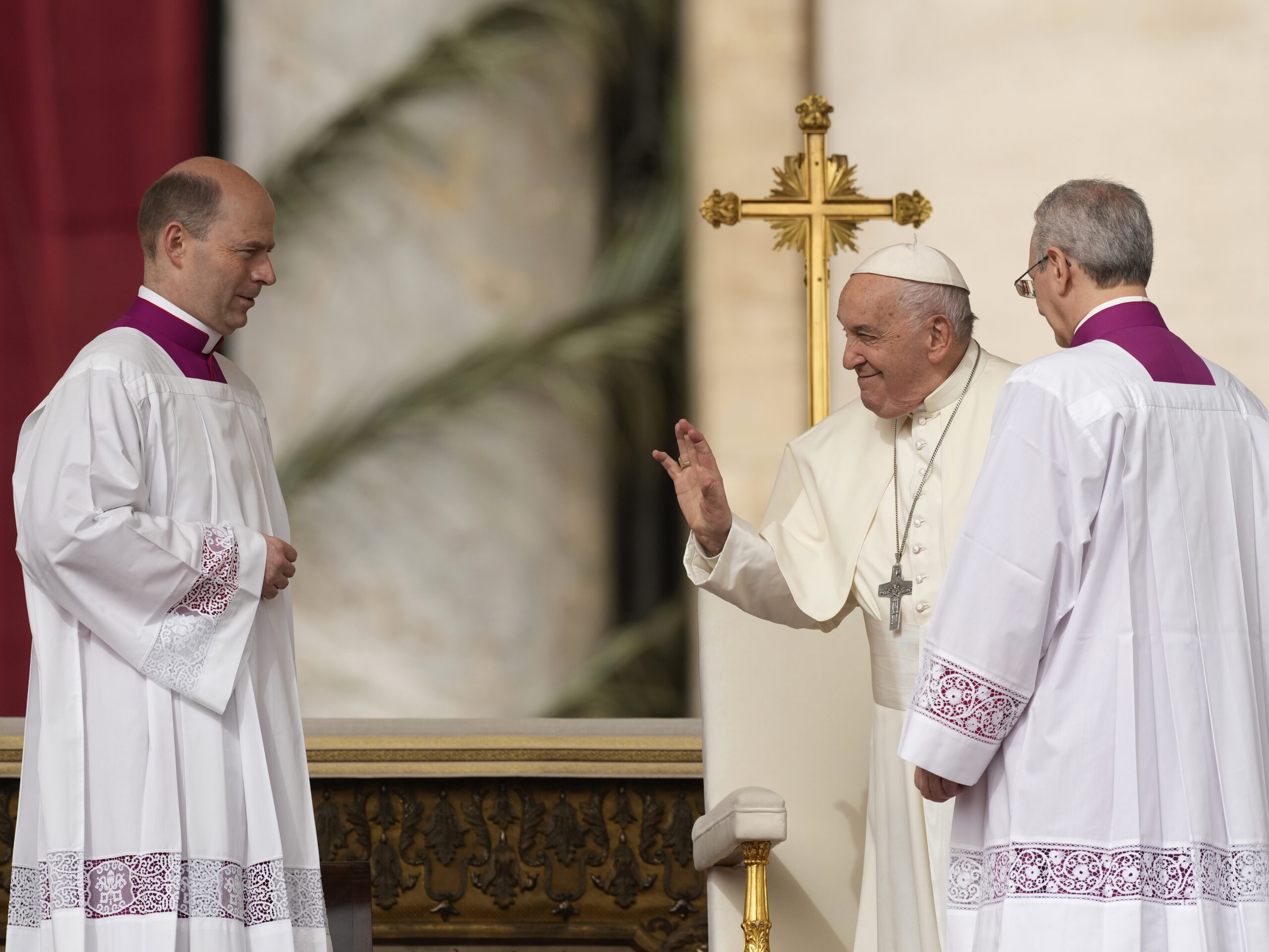 Pope Francis appeals for peace in Gaza and Ukraine at Easter Mass