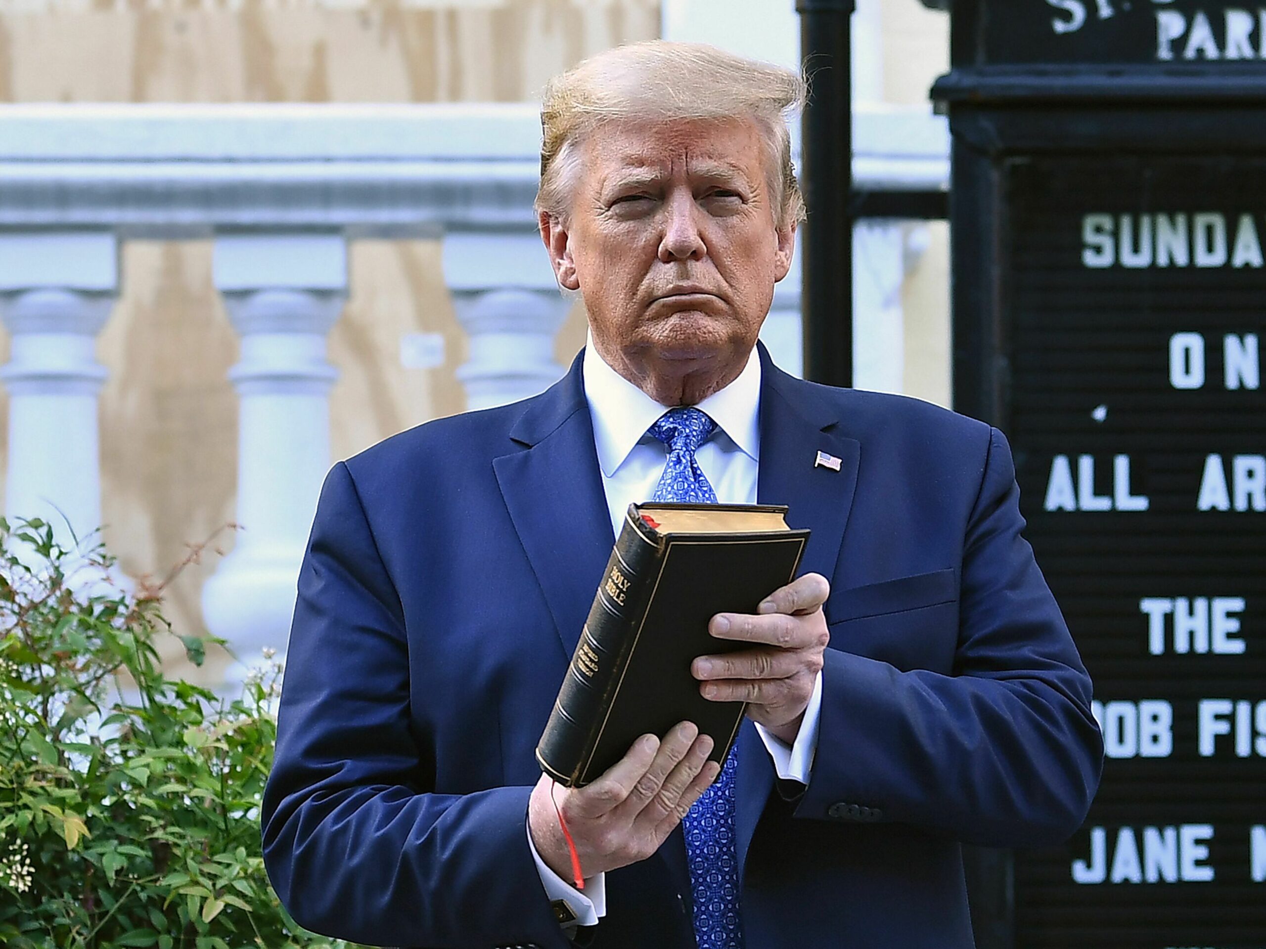 Cash-strapped Trump is now selling $60 Bibles, U.S. Constitution included