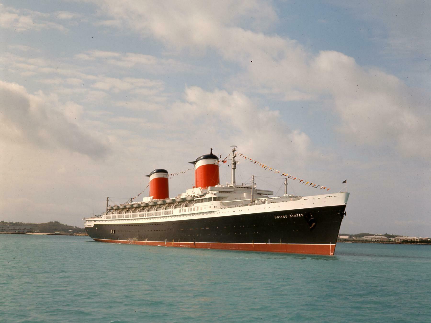 The fastest ocean liner to cross the Atlantic faces eviction from a pier
