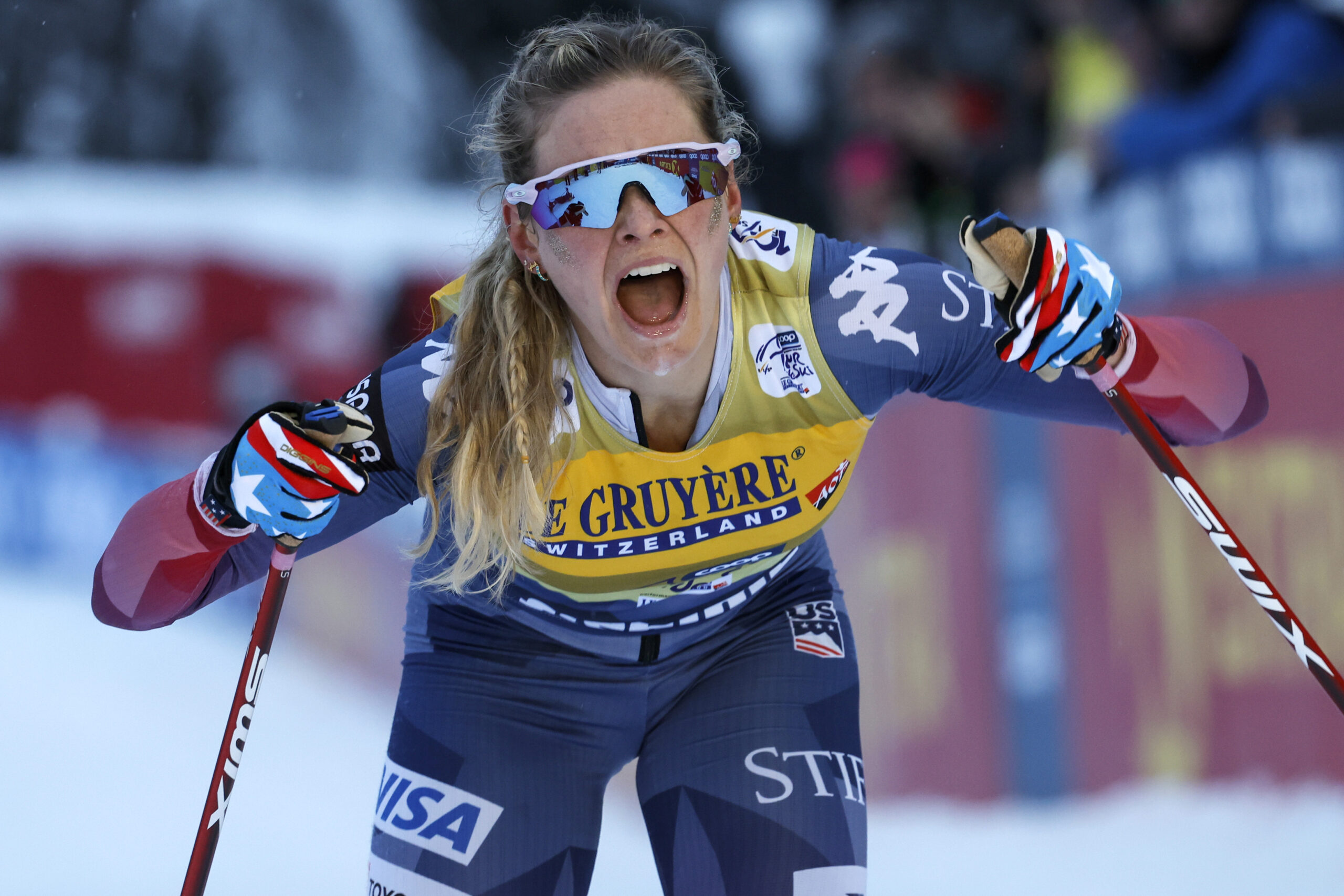 Cross-country skiing world champ Jessie Diggins; Weather Guys look toward May