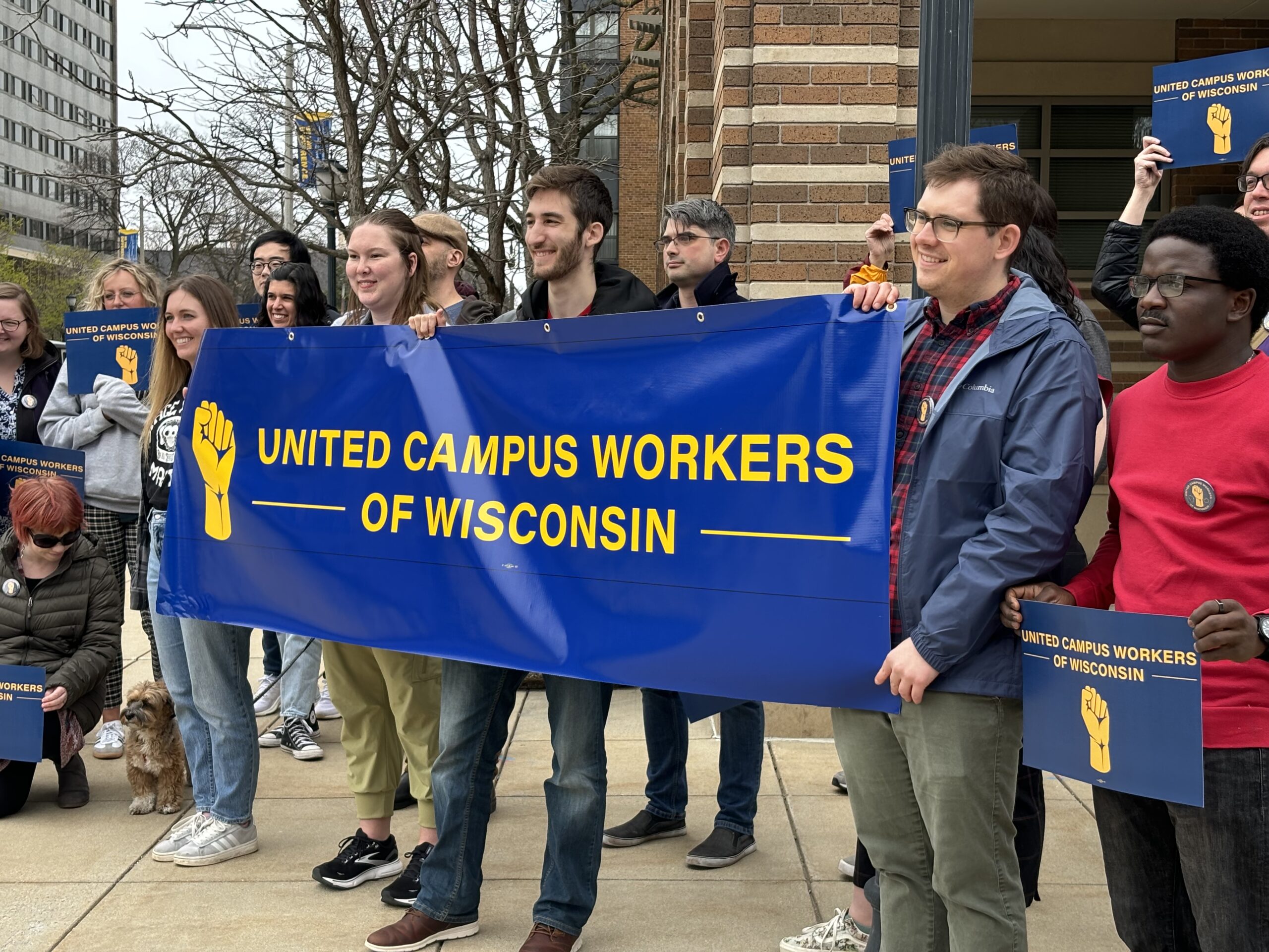 Marquette University workers push to unionize