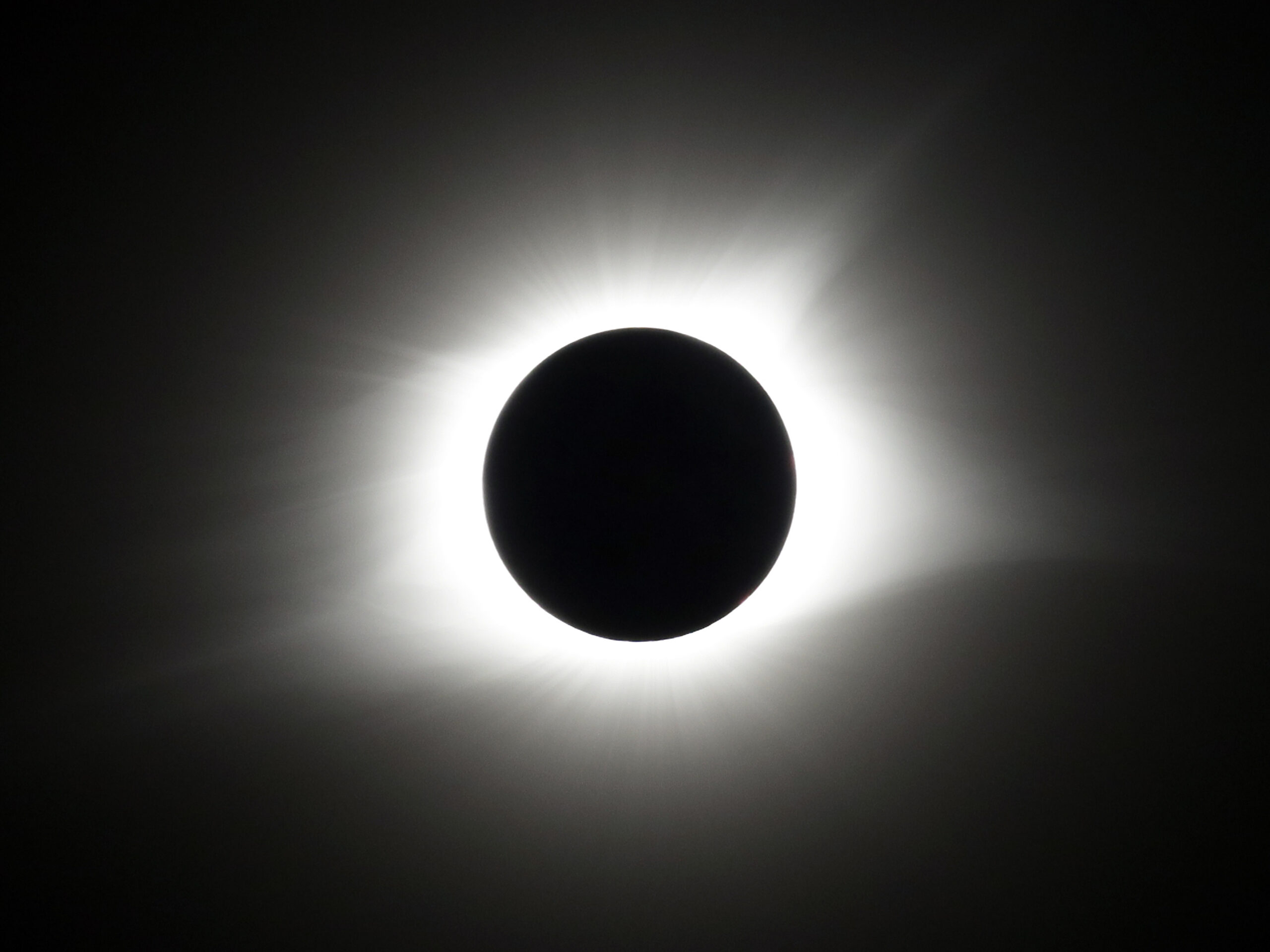 Storms moving across the United States will make it hard for eclipse chasers to get a clear view of totality — the moment when the moon fully blocks the sun, creating a brilliant crown-like effect.