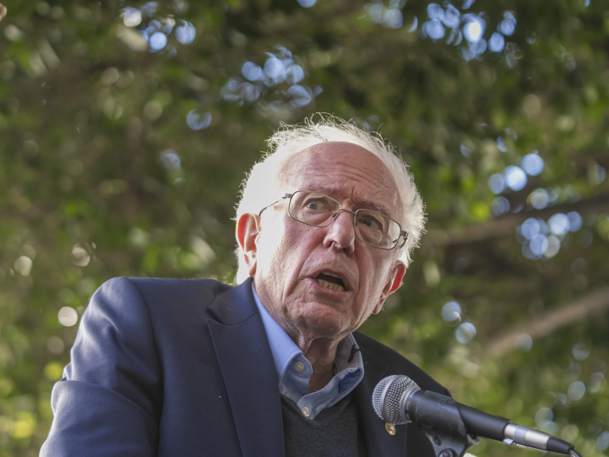 A man was charged with setting a fire at Sen. Bernie Sanders’ Vermont office