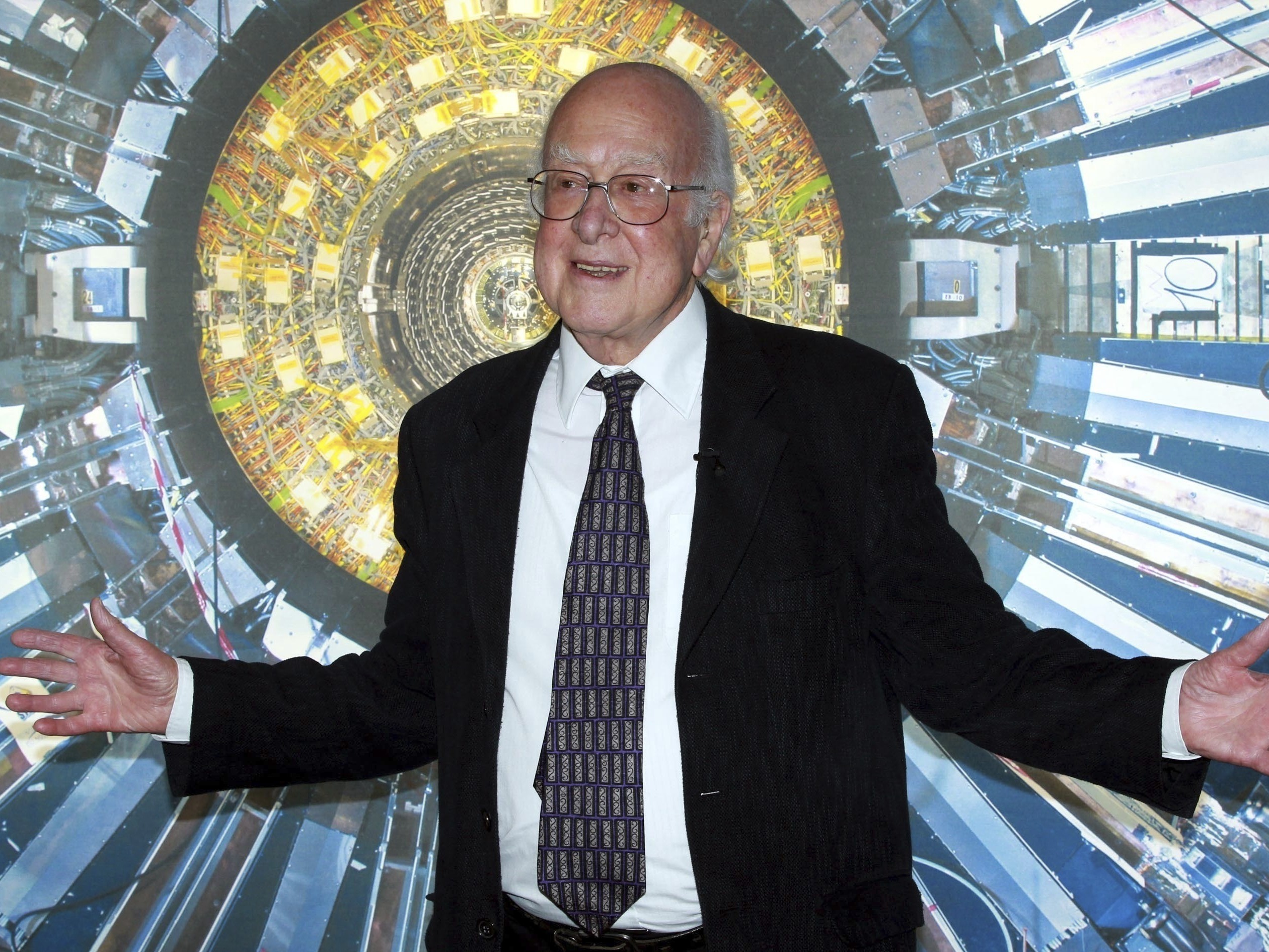 The University of Edinburgh says Nobel prize-winning physicist Peter Higgs, who proposed the existence of the Higgs boson particle, has died at 94.