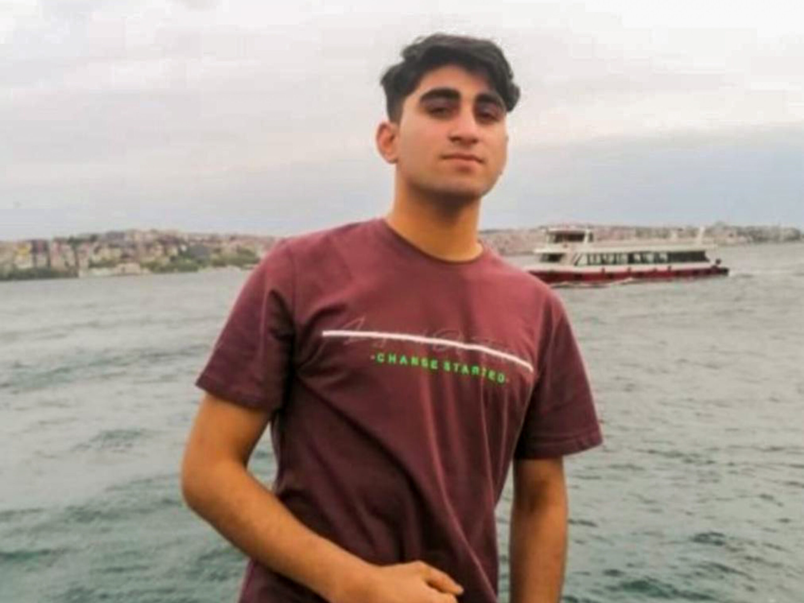 A photo of Ajmal Khan on his way to Western Europe to find work, taken by a travel companion and sent by Khan to his family in Afghanistan via WhatsApp. The 17-year-old drowned when crossing the Drina River in Tuzla, the third largest city in Bosnia-Herzegovina — part of a common route for migrants as they headed toward wealthier European countries.