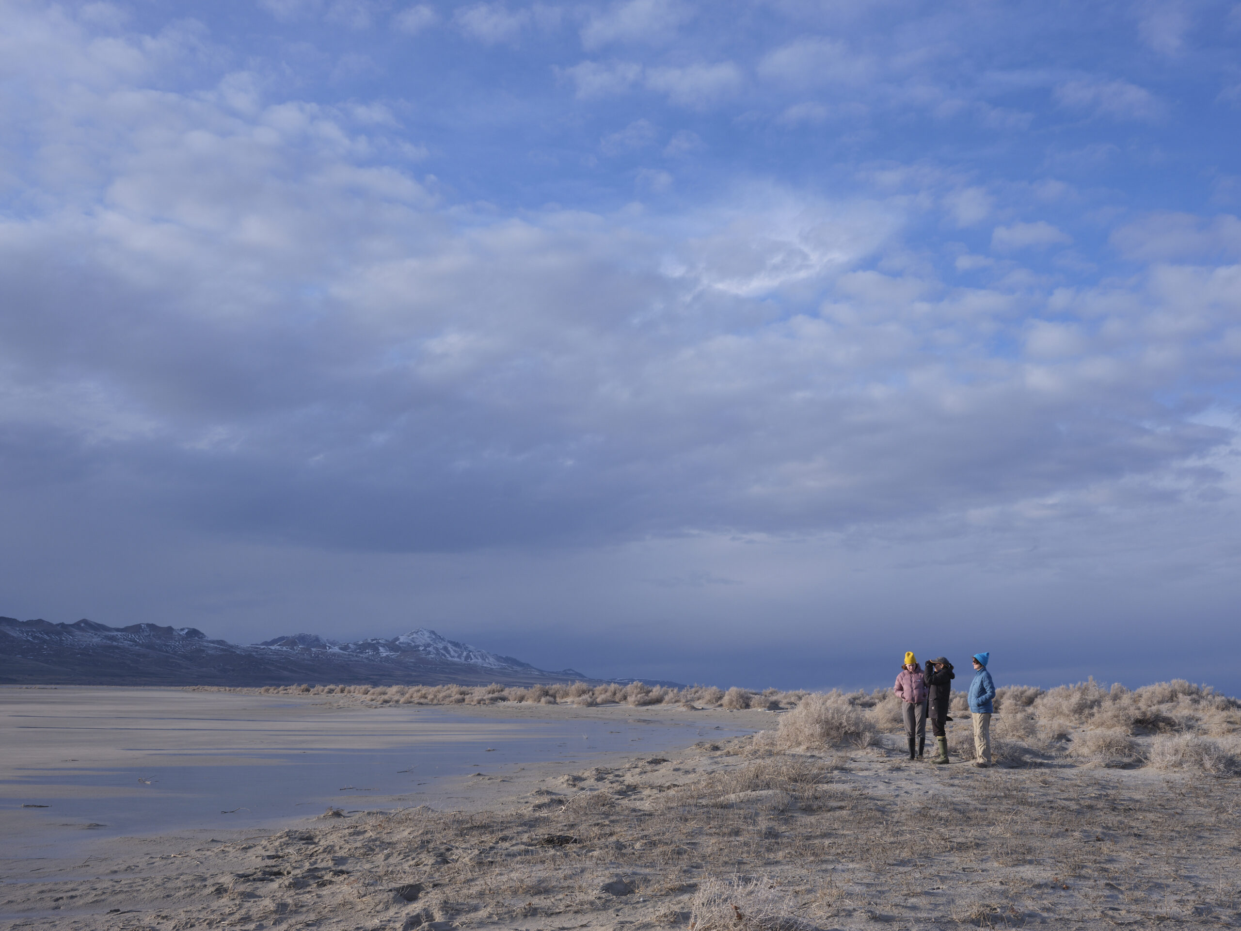 What biologists see from the shores of the drying Great Salt Lake