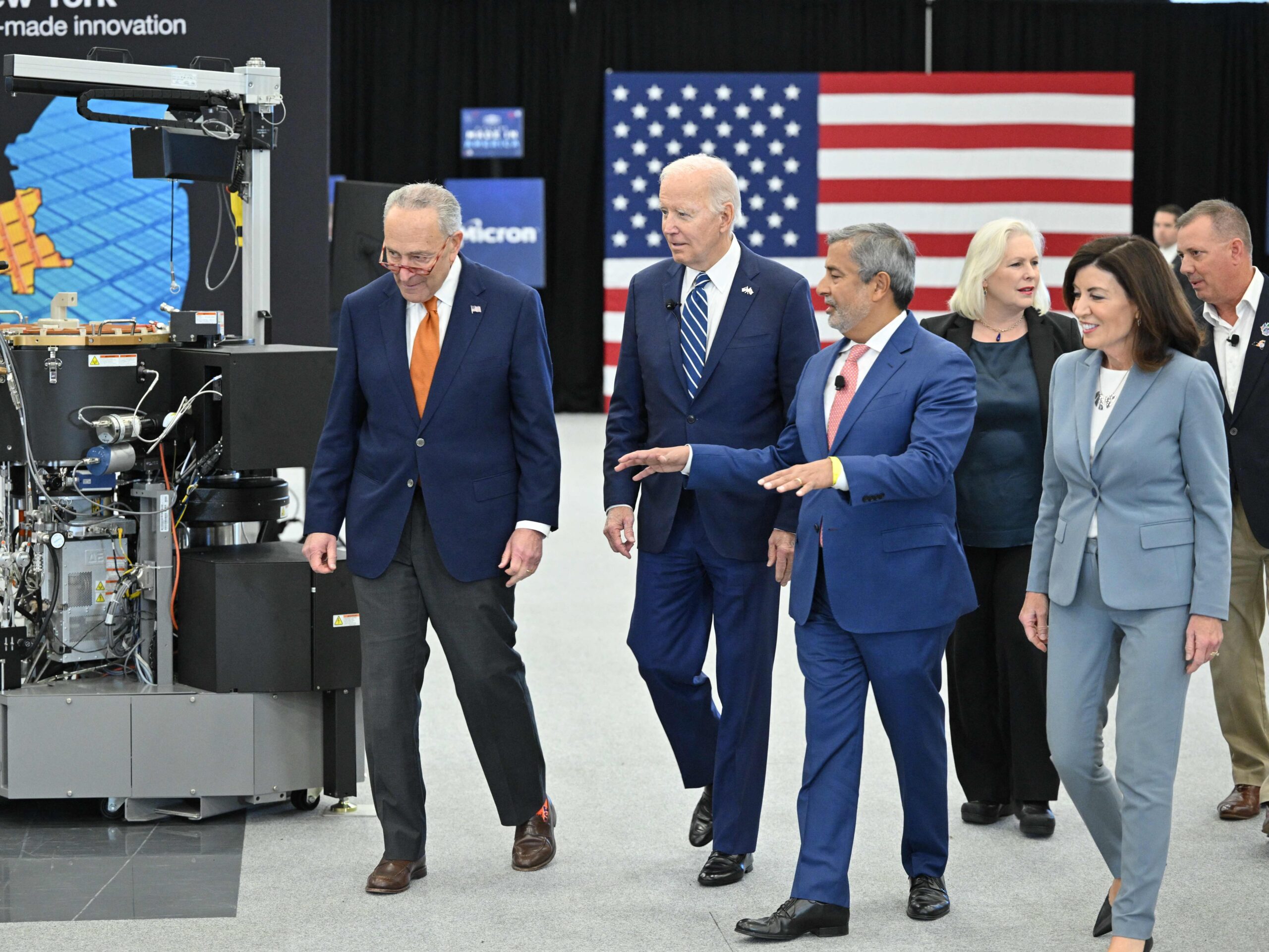 Biden is giving $6 billion to Micron for a semiconductor project in upstate New York