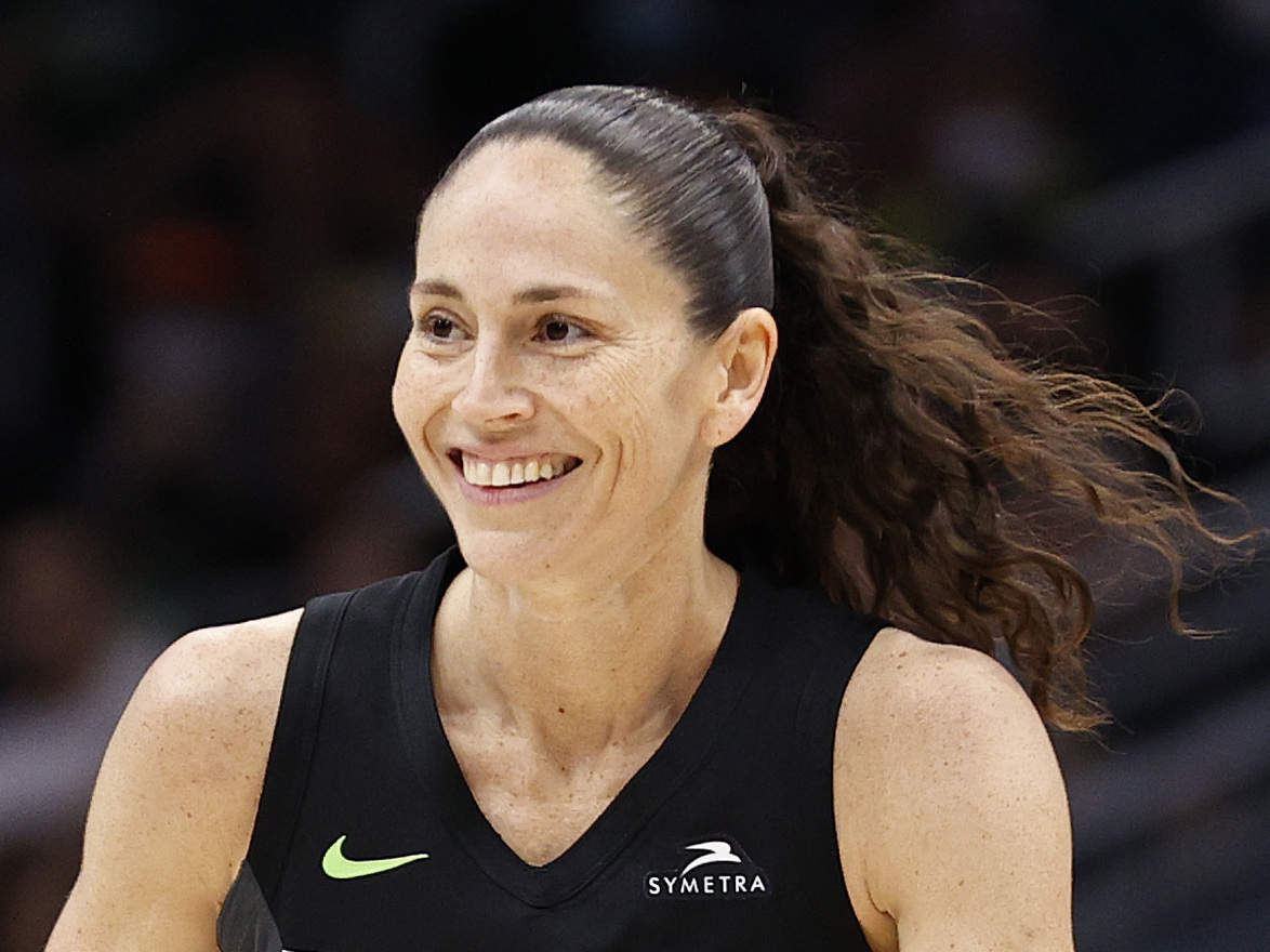 Women's college basketball is hot, says now-retired WBNA player Sue Bird (shown here in 2022). "If you liked us in college, why didn't you follow us to the WNBA? It is probably one of the more interesting and maybe more difficult questions to answer."